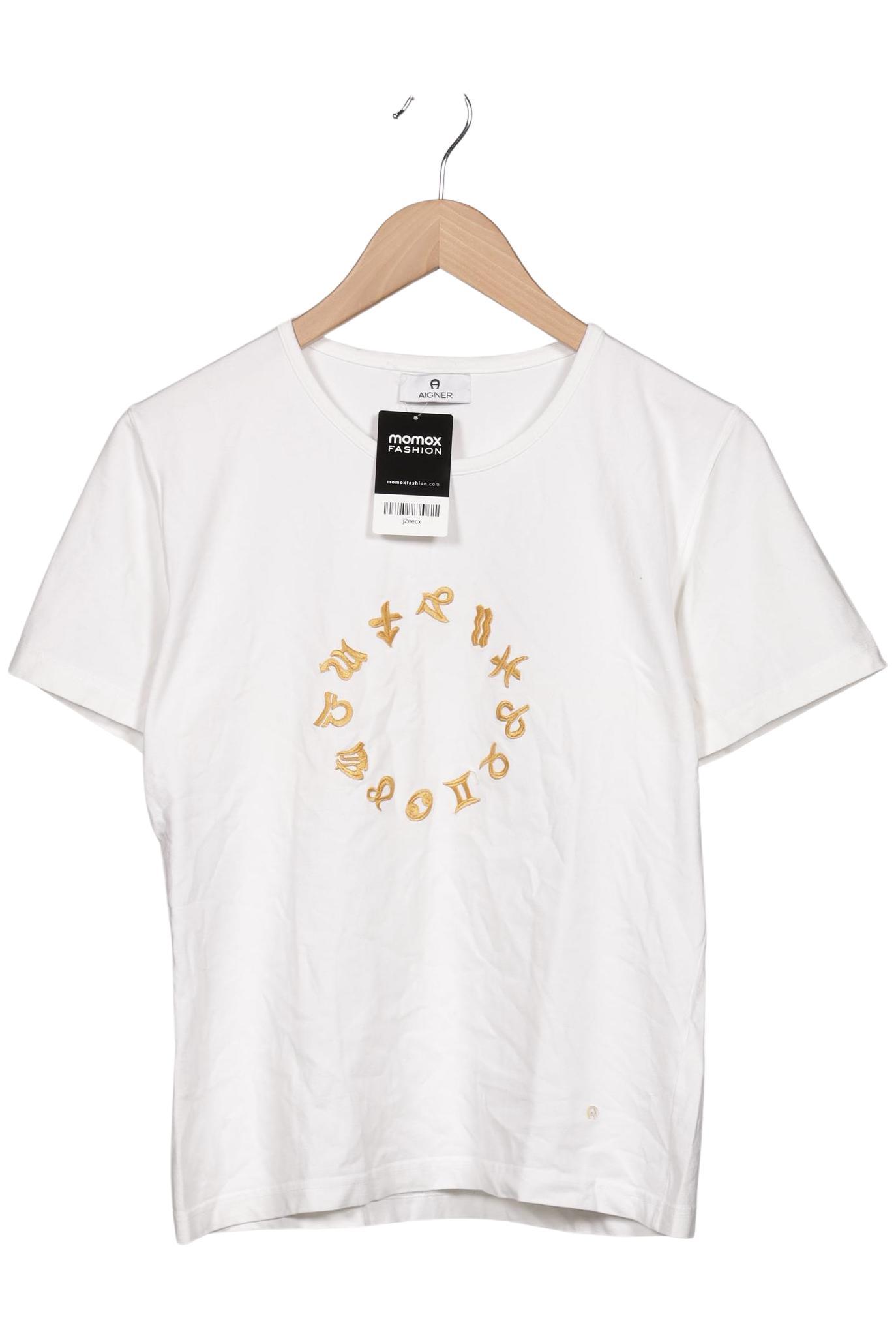 

Aigner Damen T-Shirt, weiß, Gr. 42
