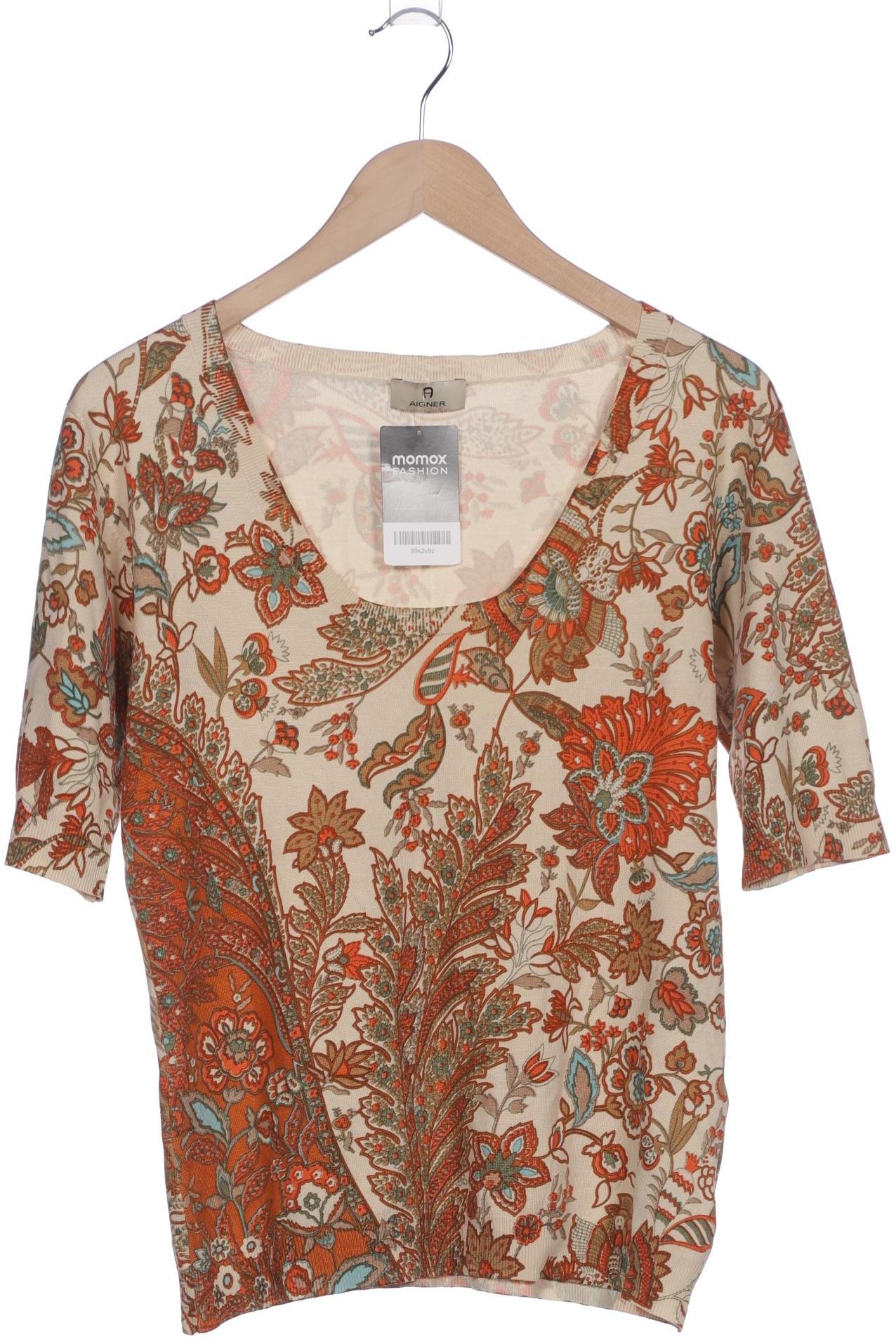 

Aigner Damen T-Shirt, beige, Gr. 38