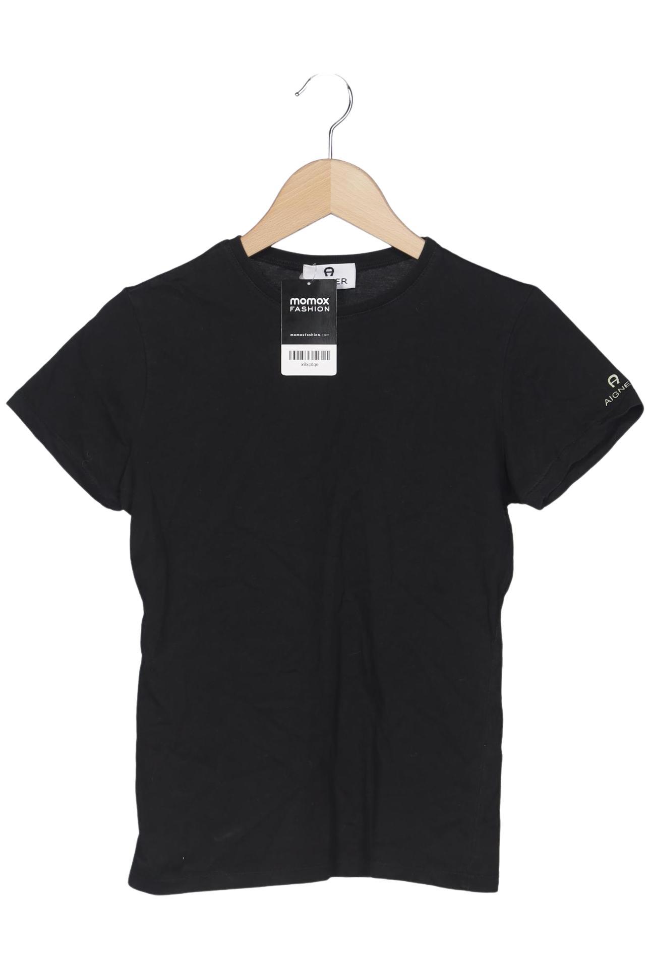 

Aigner Damen T-Shirt, schwarz, Gr. 38