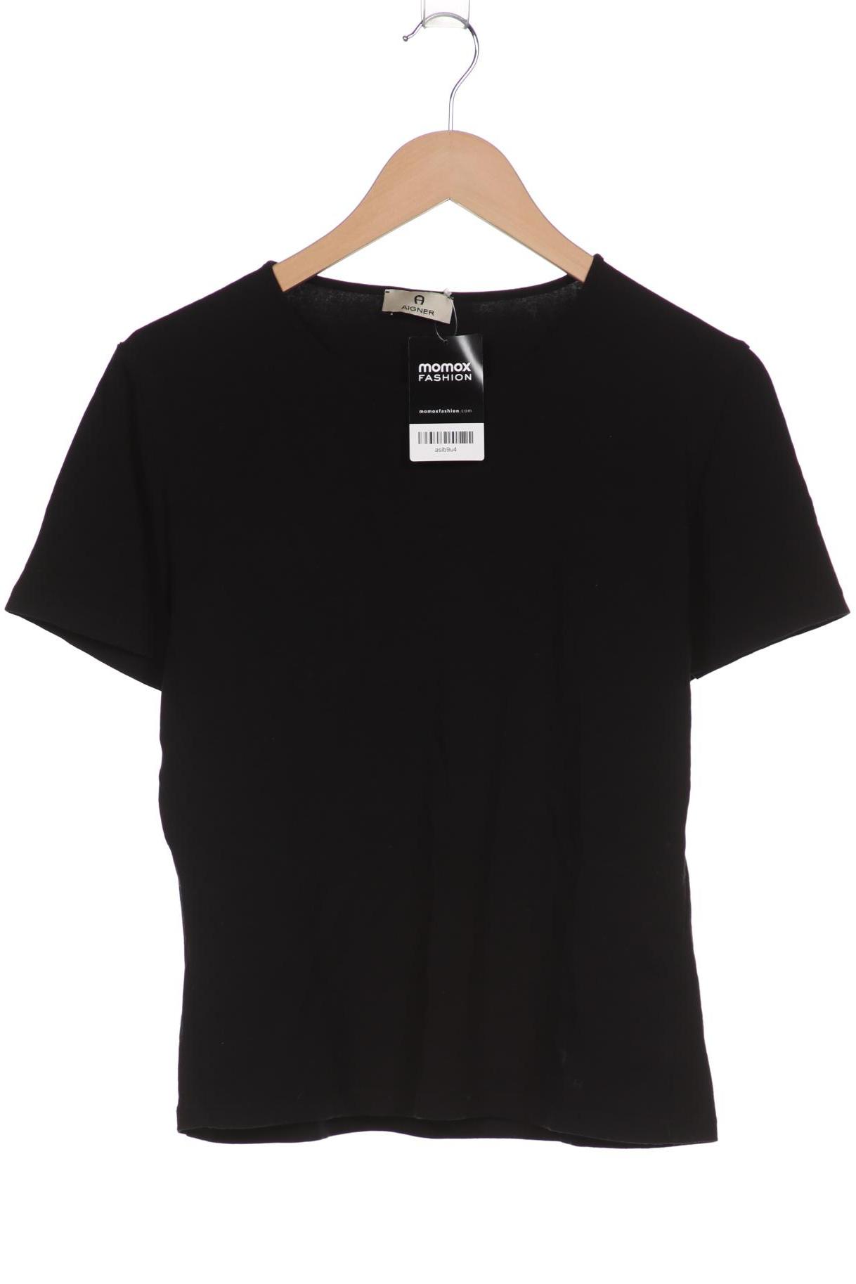 

Aigner Damen T-Shirt, schwarz, Gr. 38