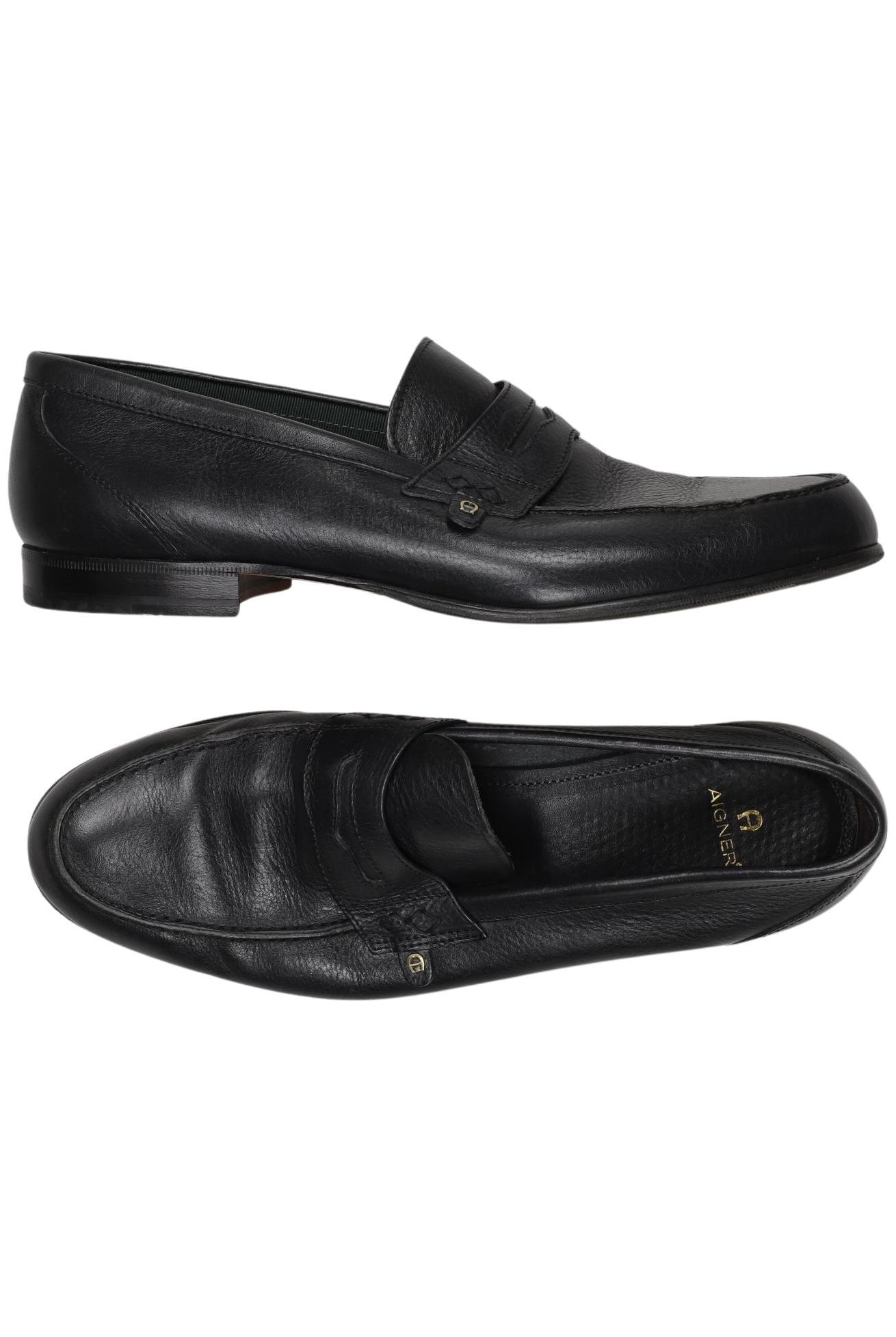 

Aigner Herren Halbschuh, schwarz, Gr. 45