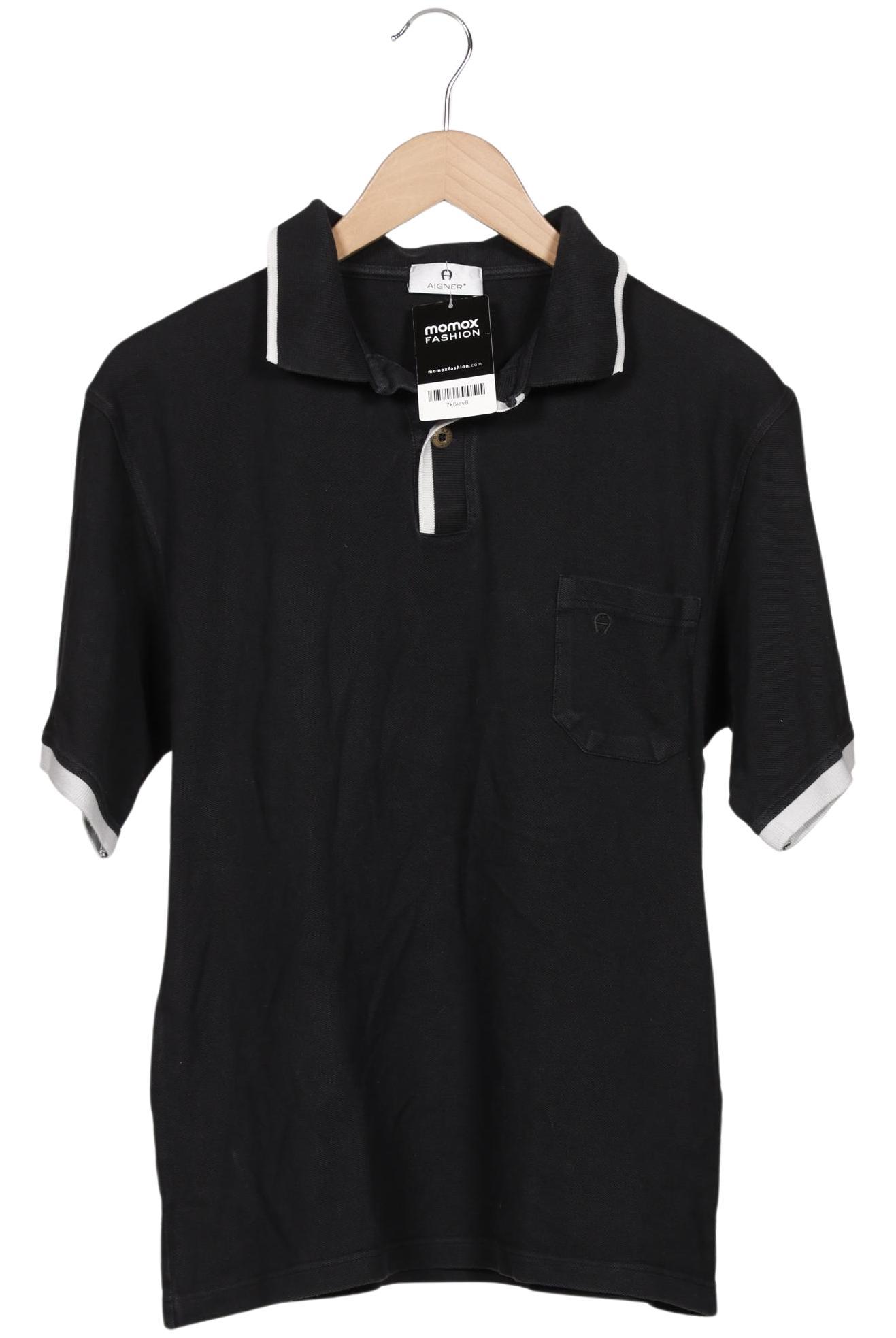 

Aigner Herren Poloshirt, schwarz, Gr. 52