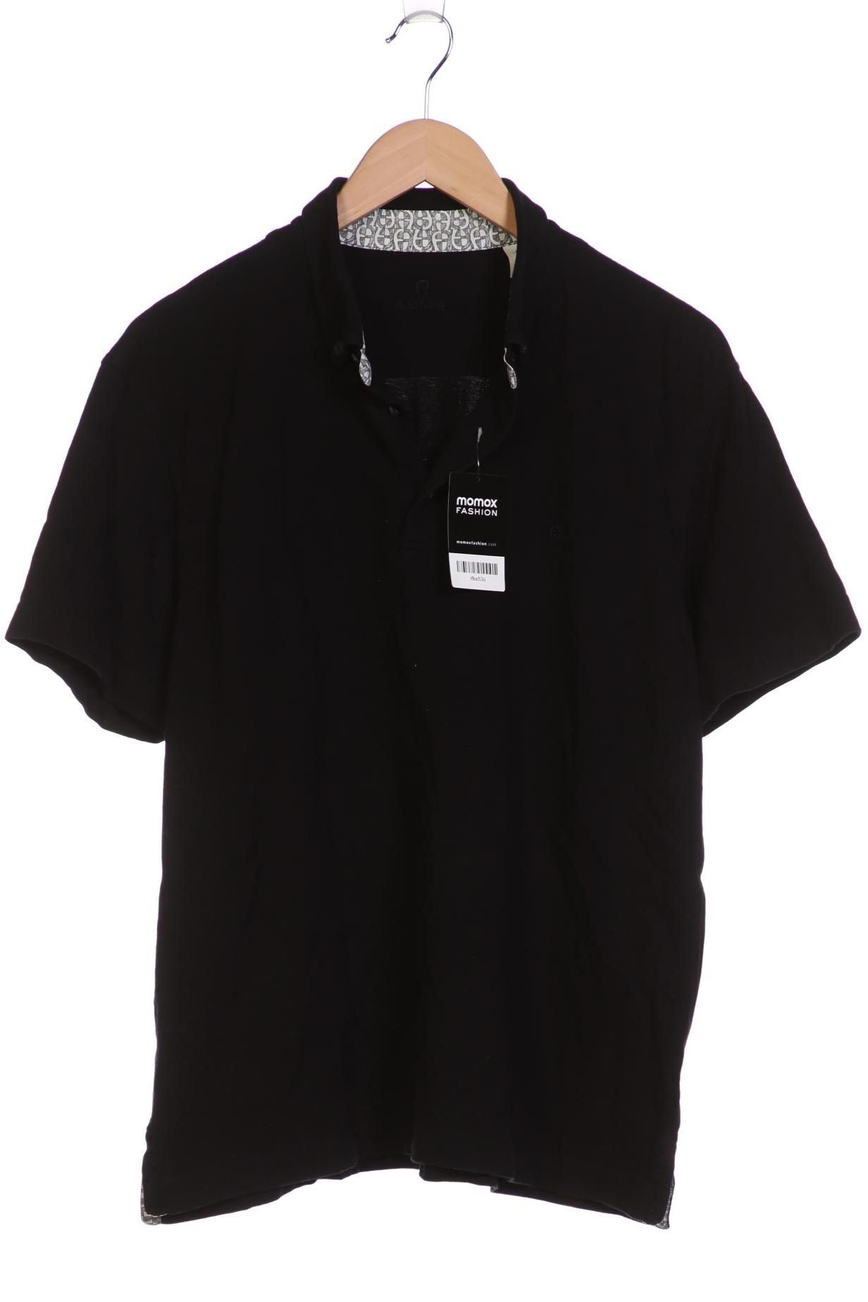 

Aigner Herren Poloshirt, schwarz, Gr. 54
