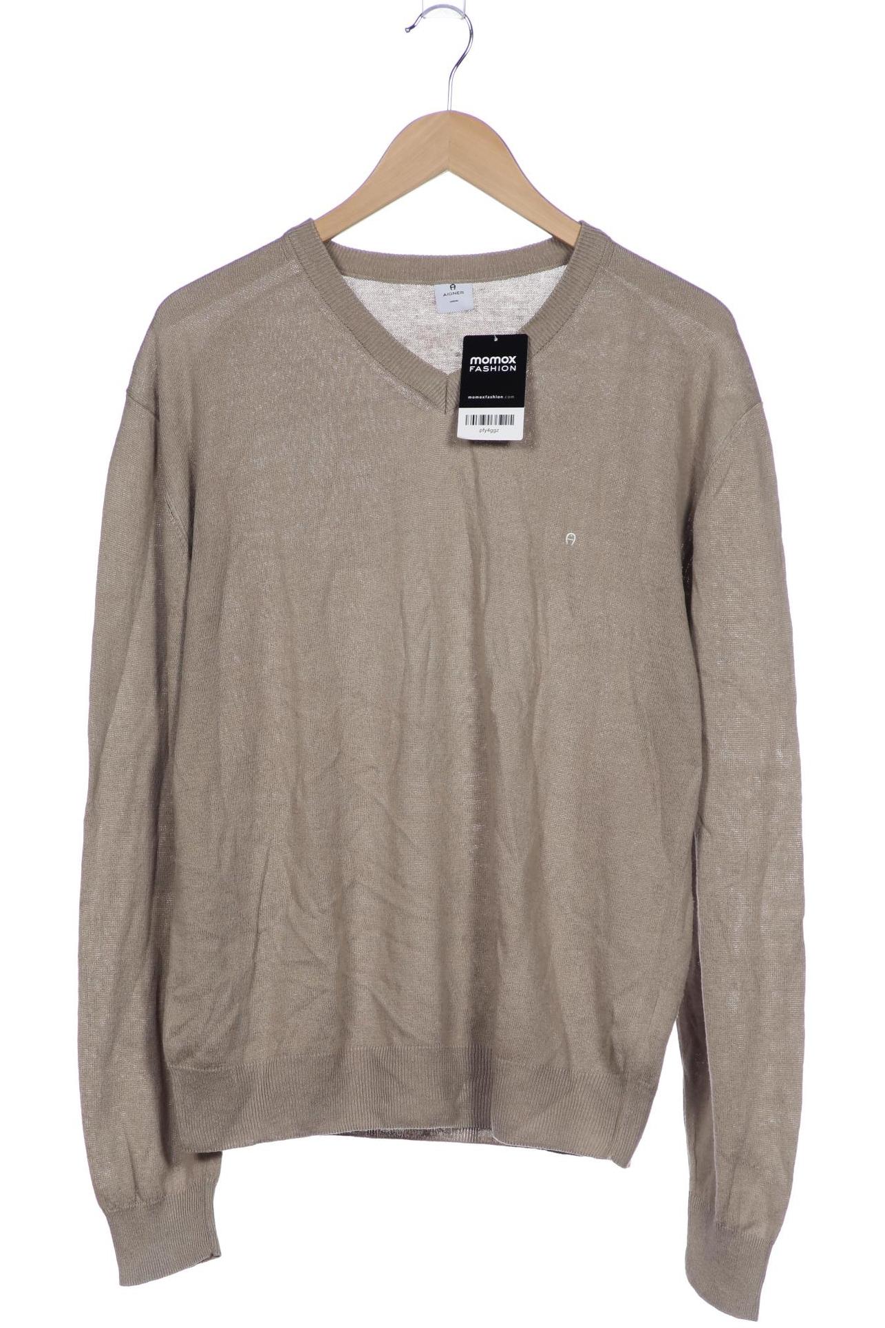

Aigner Herren Pullover, beige, Gr. 50
