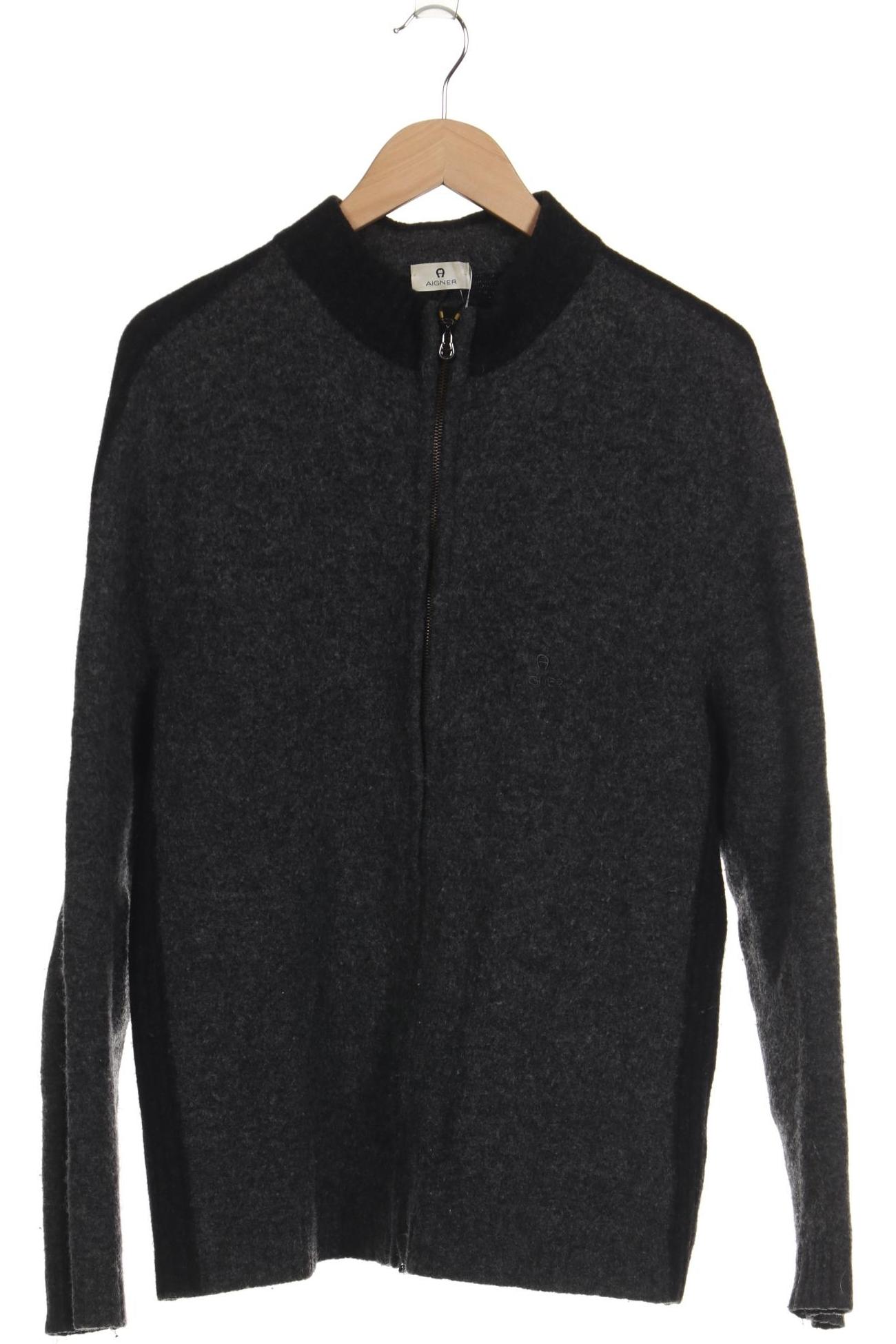 

Aigner Herren Strickjacke, grau, Gr. 56