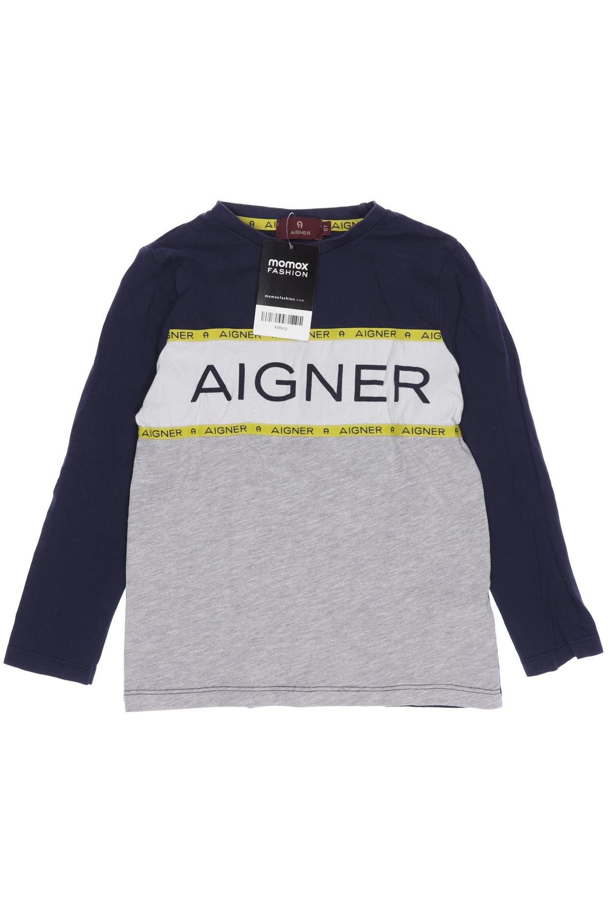 

Aigner Herren Langarmshirt, marineblau, Gr. 116