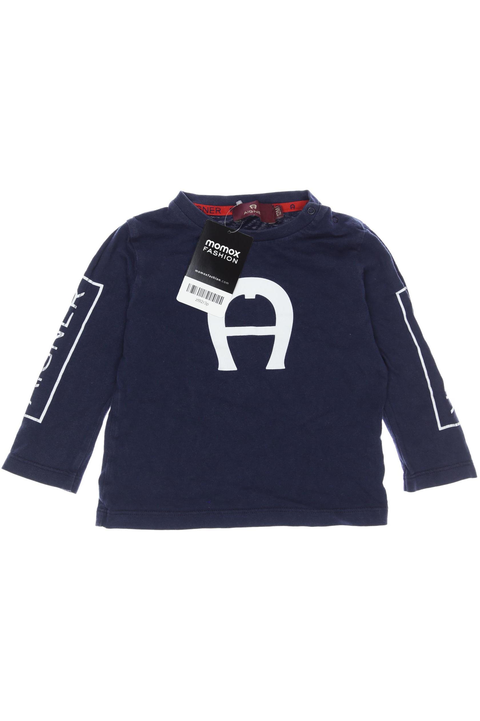 

Aigner Herren Langarmshirt, marineblau, Gr. 80