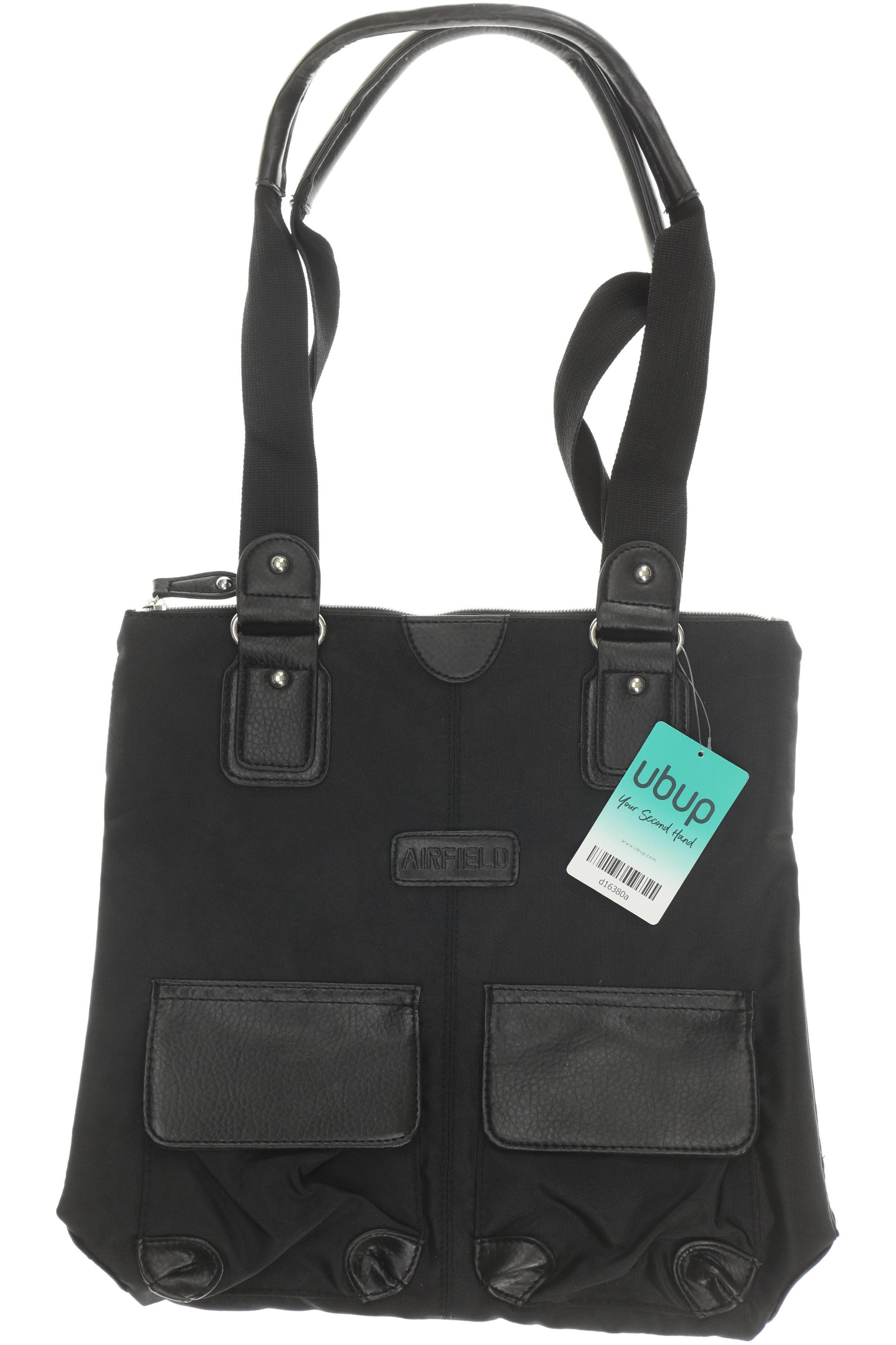 

Airfield Damen Handtasche, schwarz, Gr.