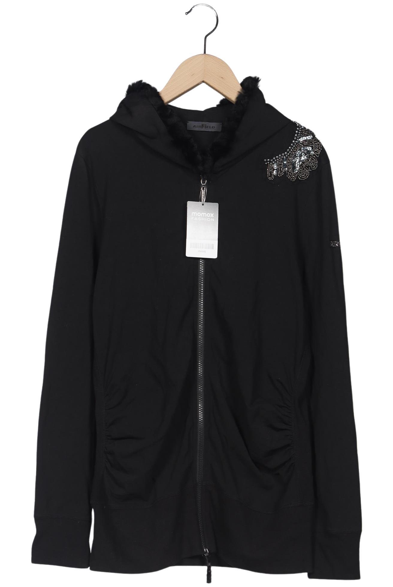 

Airfield Damen Kapuzenpullover, schwarz, Gr. 42