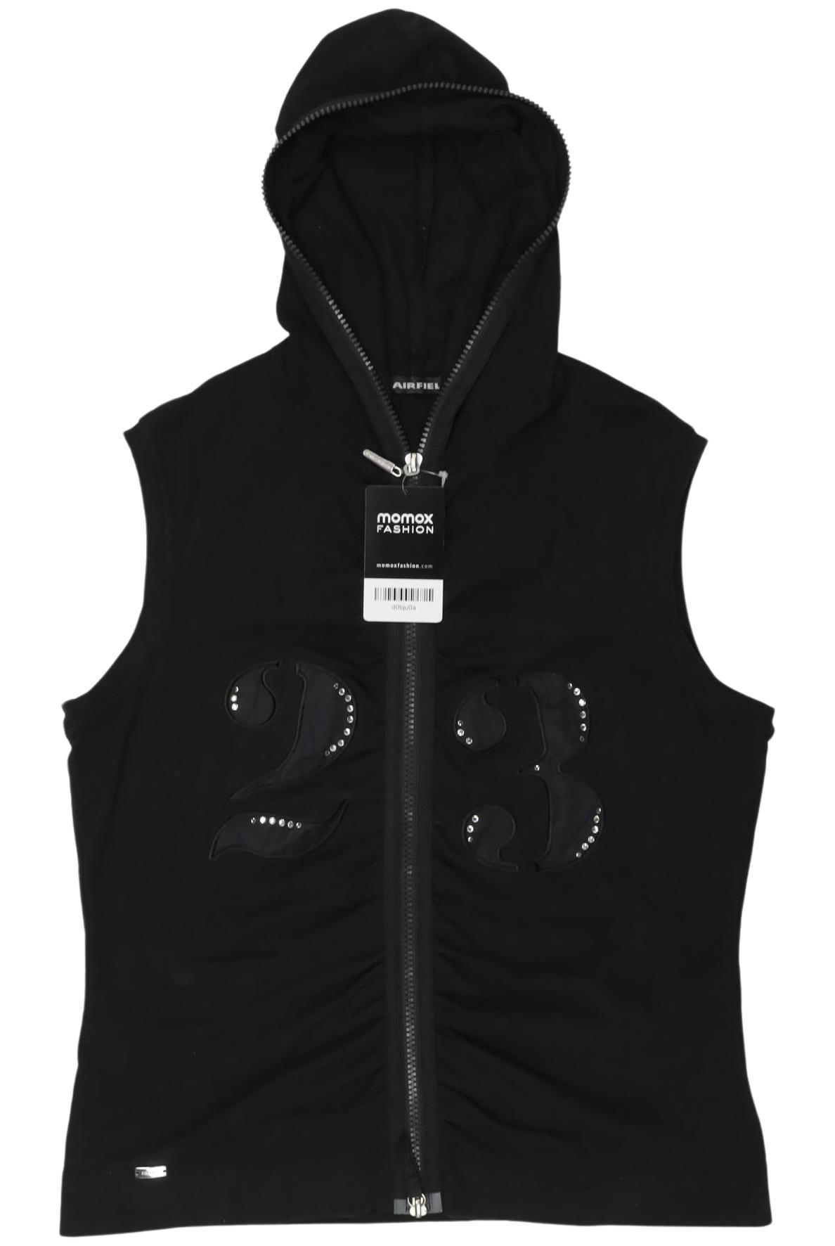 

Airfield Damen Kapuzenpullover, schwarz, Gr. 40