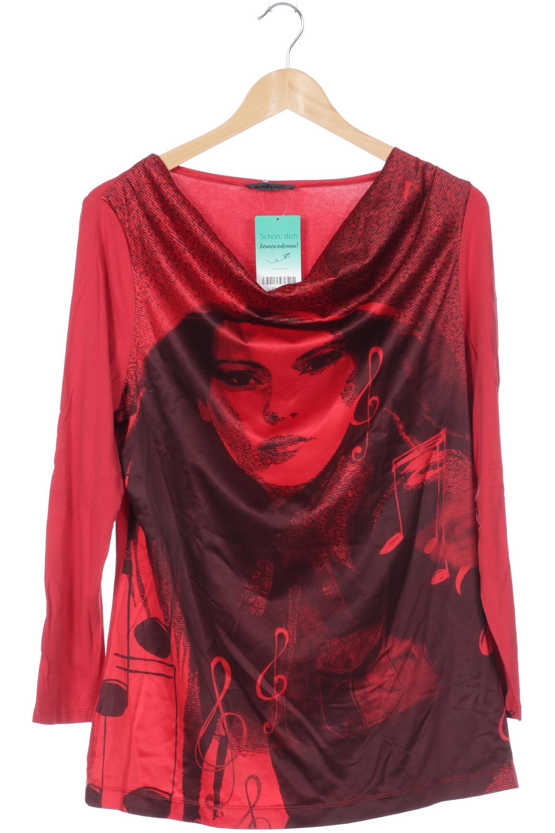 

Airfield Damen Langarmshirt, rot, Gr.