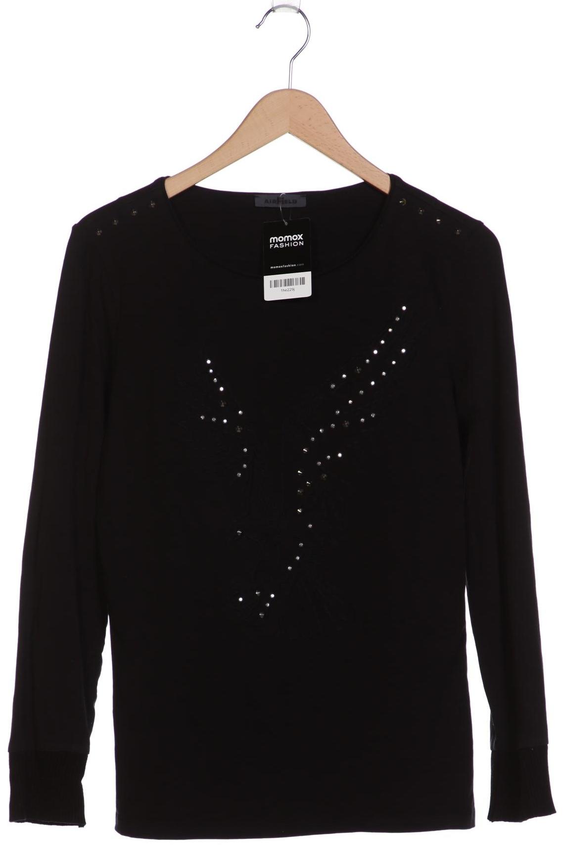 

Airfield Damen Langarmshirt, schwarz, Gr. 40