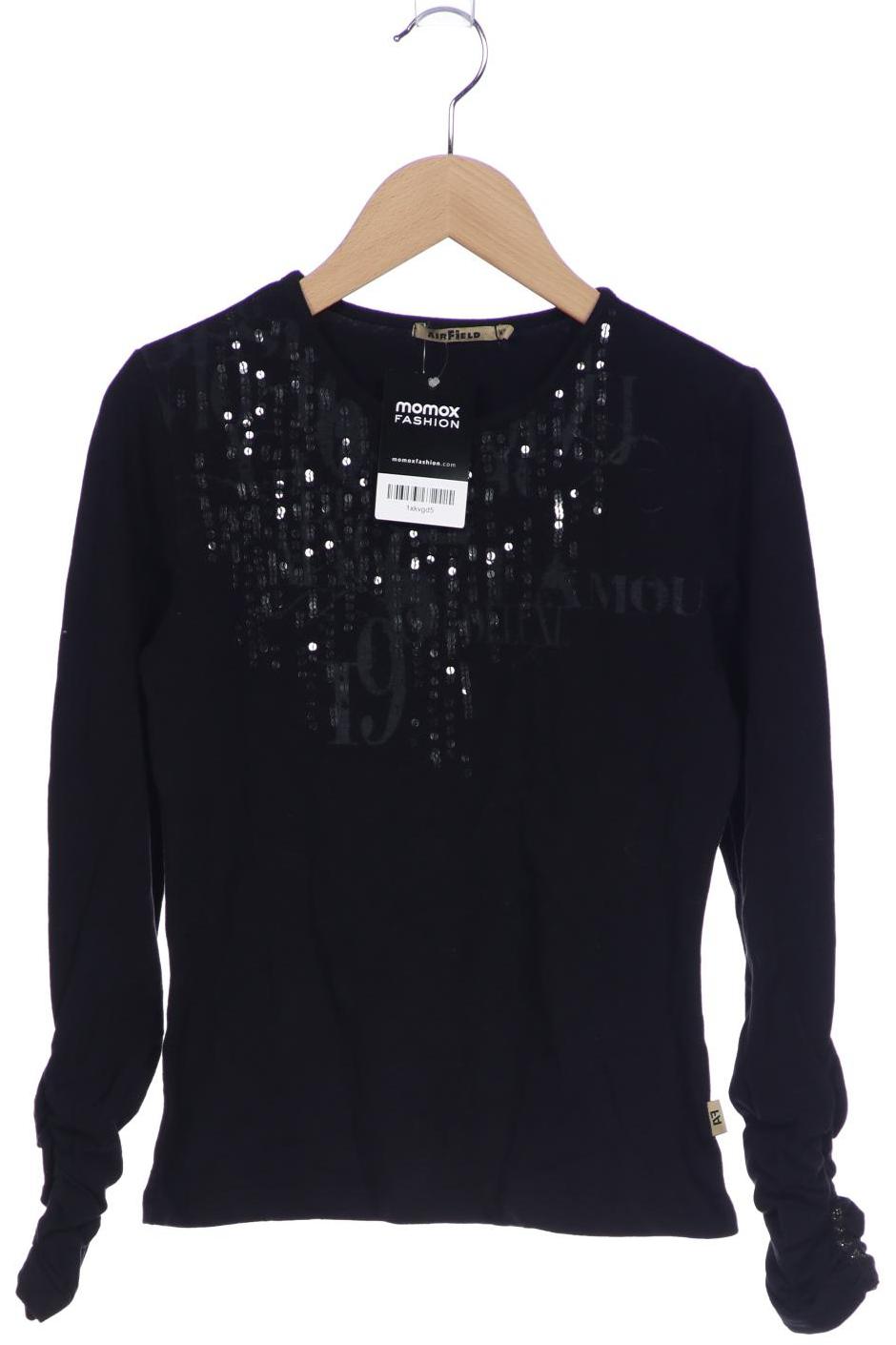 

Airfield Damen Langarmshirt, schwarz, Gr. 38