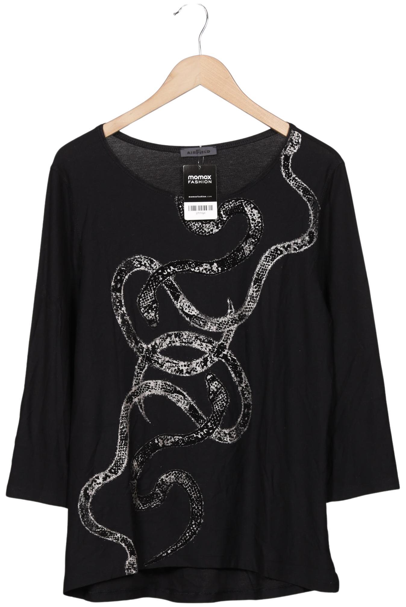 

Airfield Damen Langarmshirt, schwarz, Gr. 42