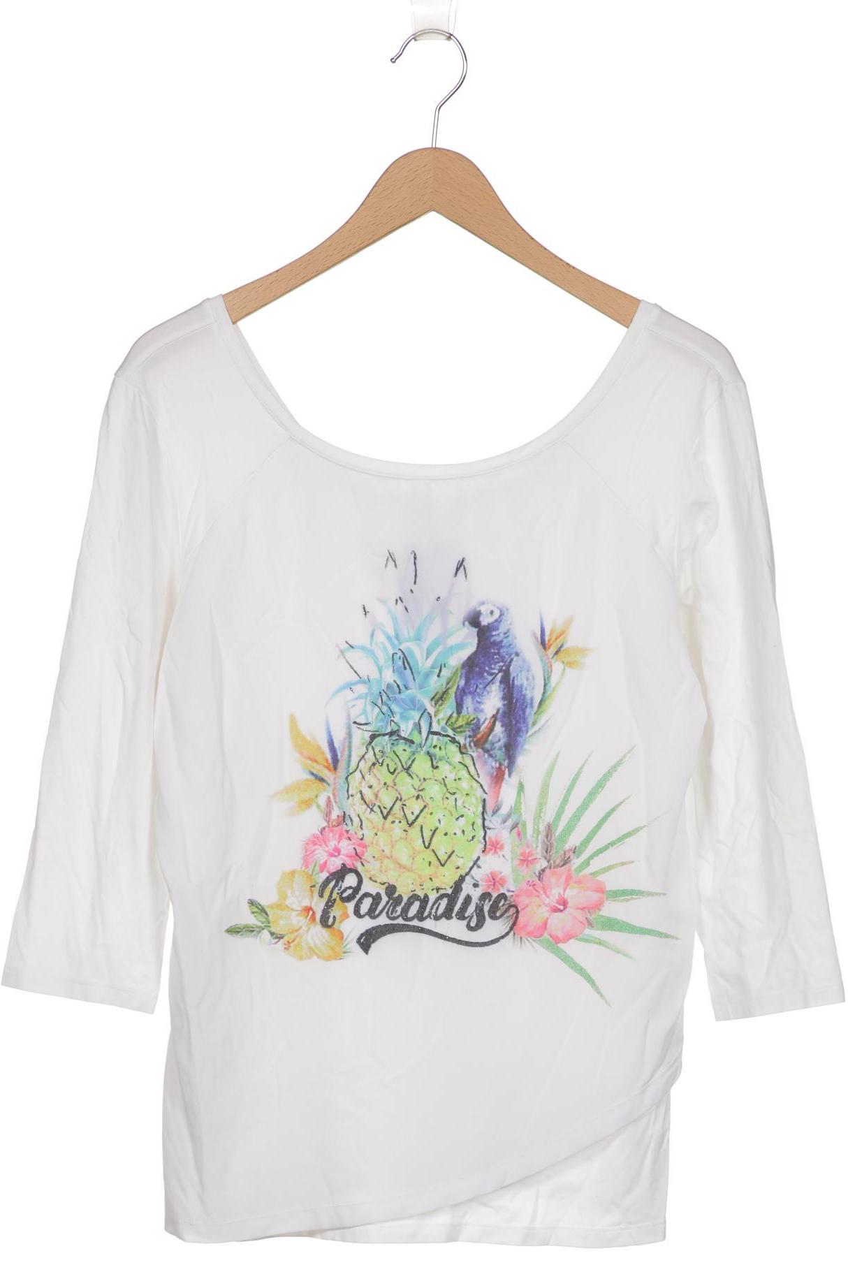 

Airfield Damen Langarmshirt, weiß, Gr. 42
