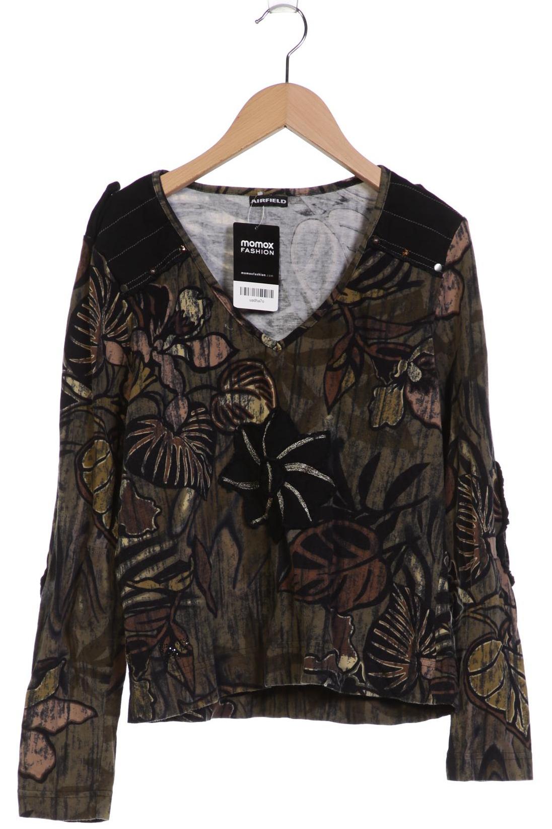

Airfield Damen Langarmshirt, grün, Gr. 42