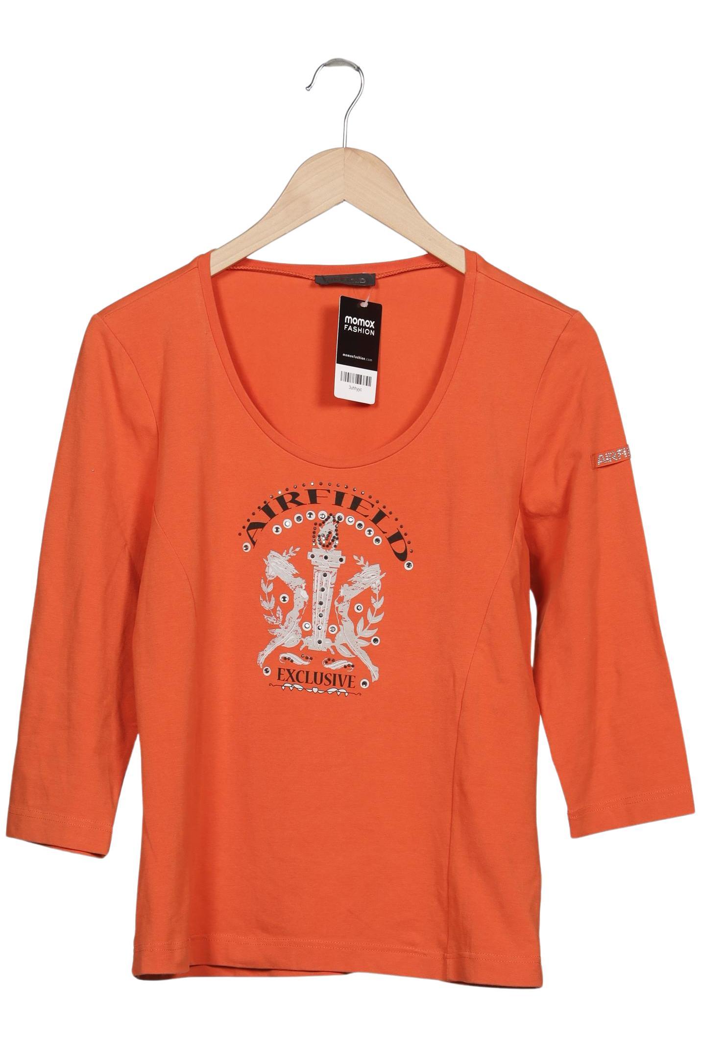 

Airfield Damen Langarmshirt, orange, Gr. 40
