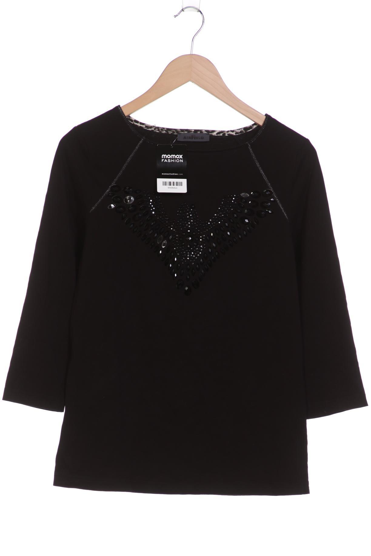 

Airfield Damen Langarmshirt, schwarz, Gr. 38