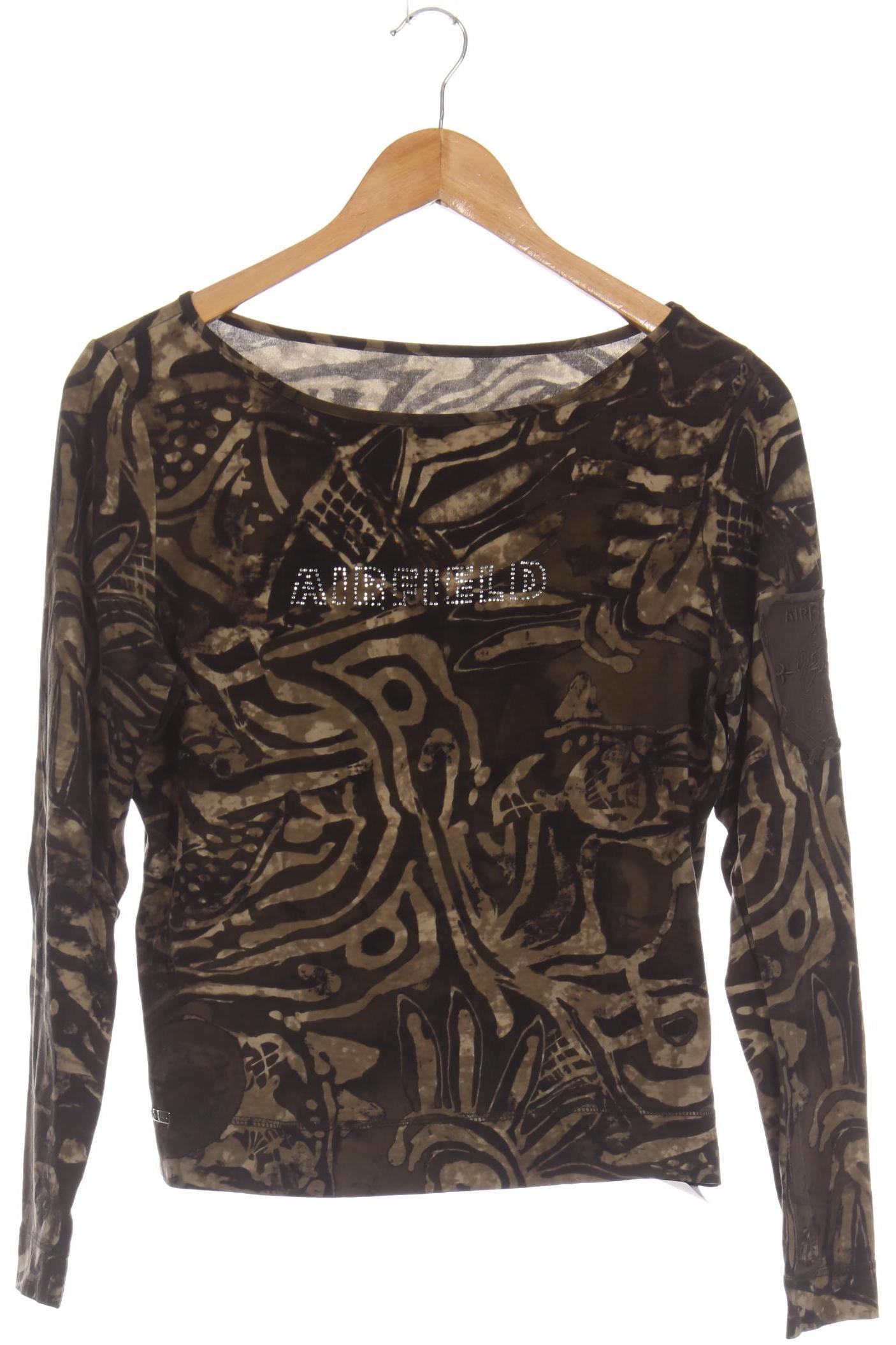 

Airfield Damen Langarmshirt, grün, Gr. 40