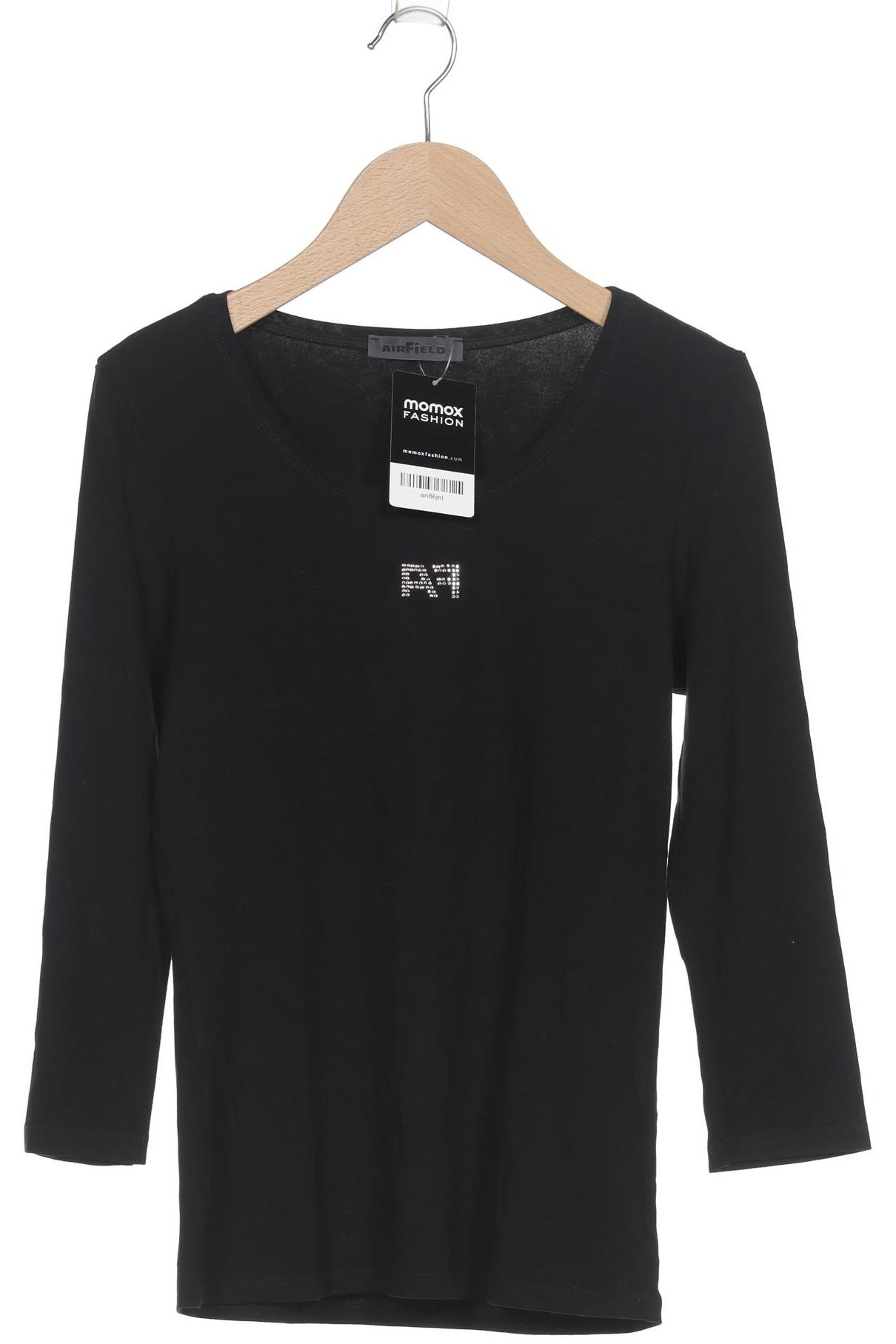 

Airfield Damen Langarmshirt, schwarz, Gr. 34