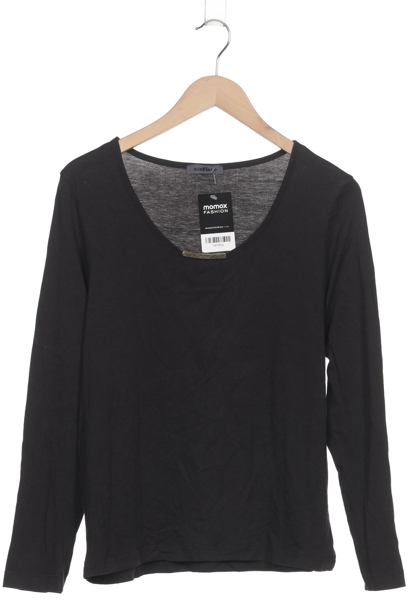 

Airfield Damen Langarmshirt, schwarz, Gr. 42