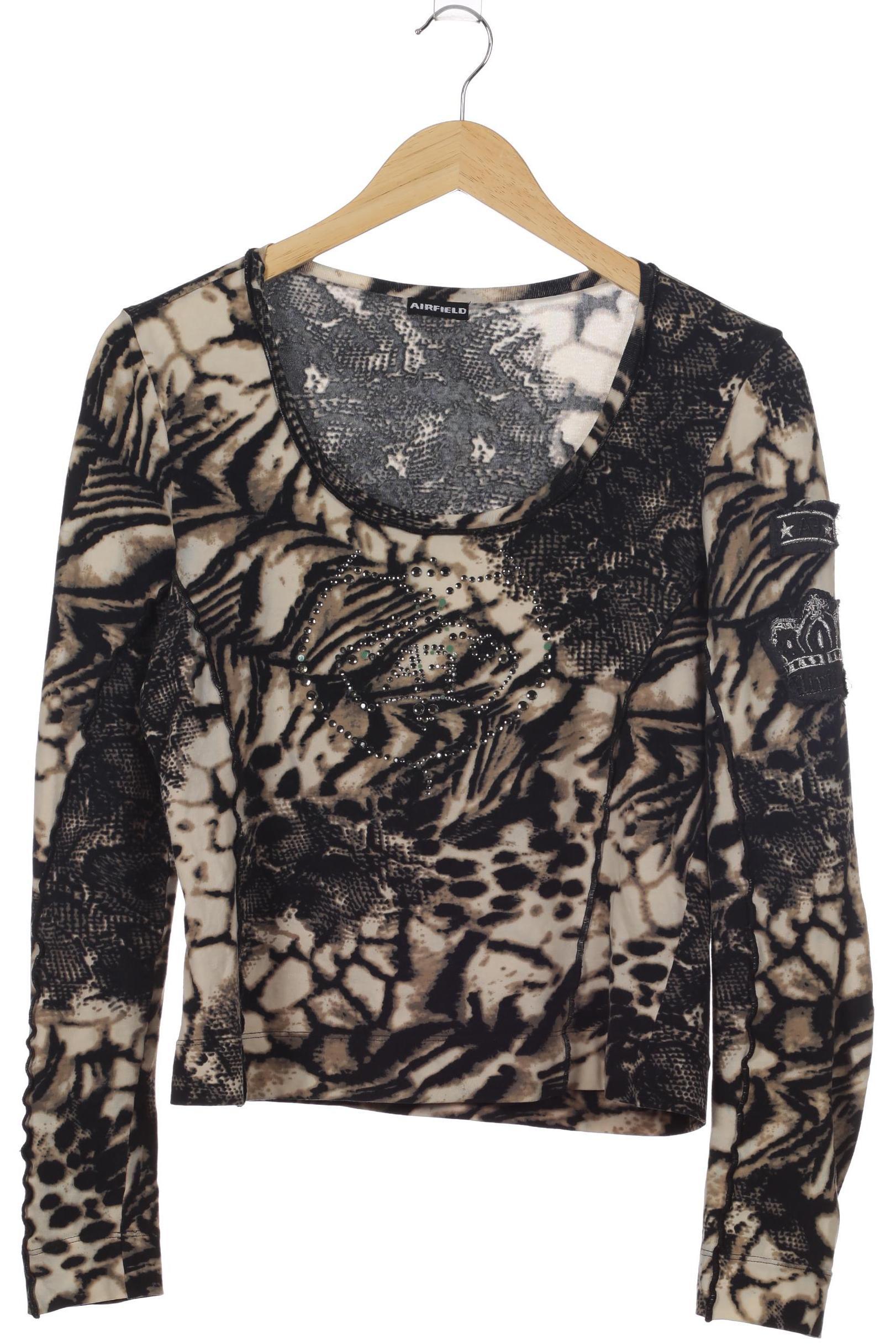 

Airfield Damen Langarmshirt, braun, Gr.