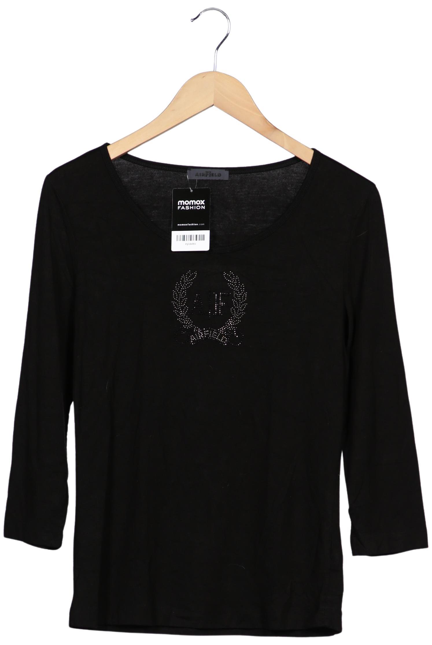 

Airfield Damen Langarmshirt, schwarz, Gr. 38