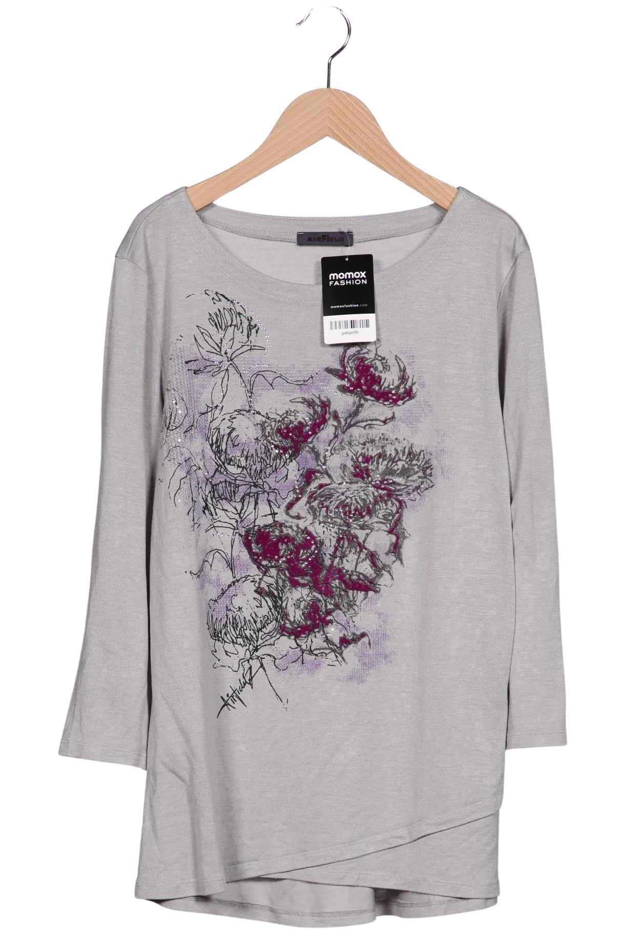 

Airfield Damen Langarmshirt, grau, Gr. 44