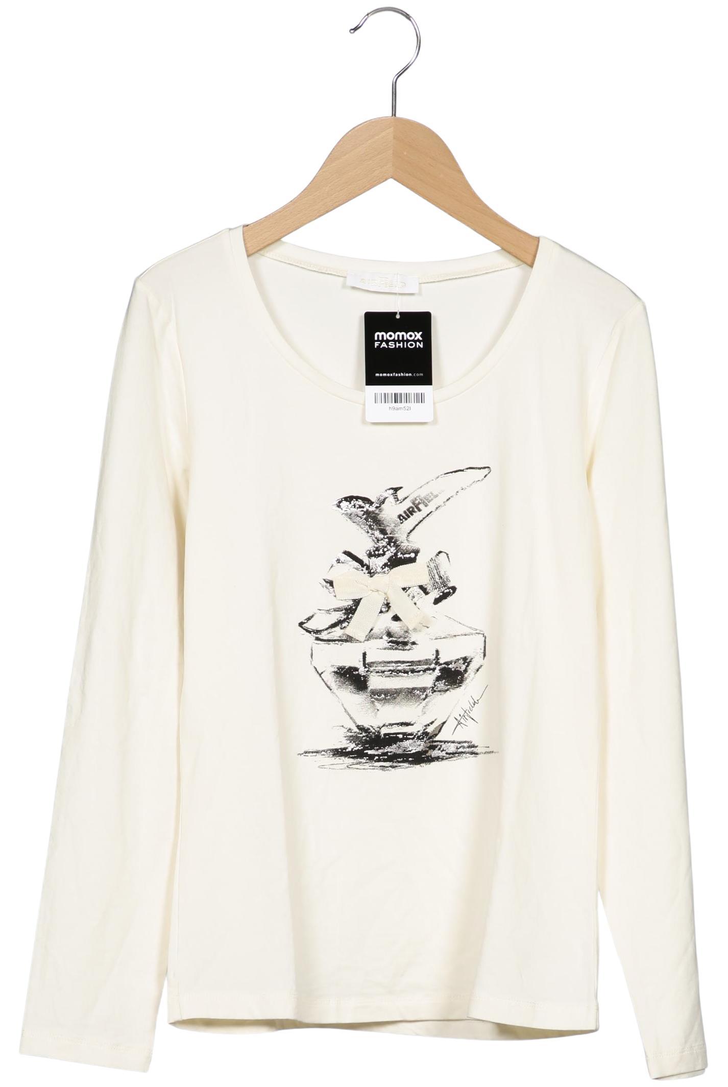 

Airfield Damen Langarmshirt, cremeweiß, Gr. 36
