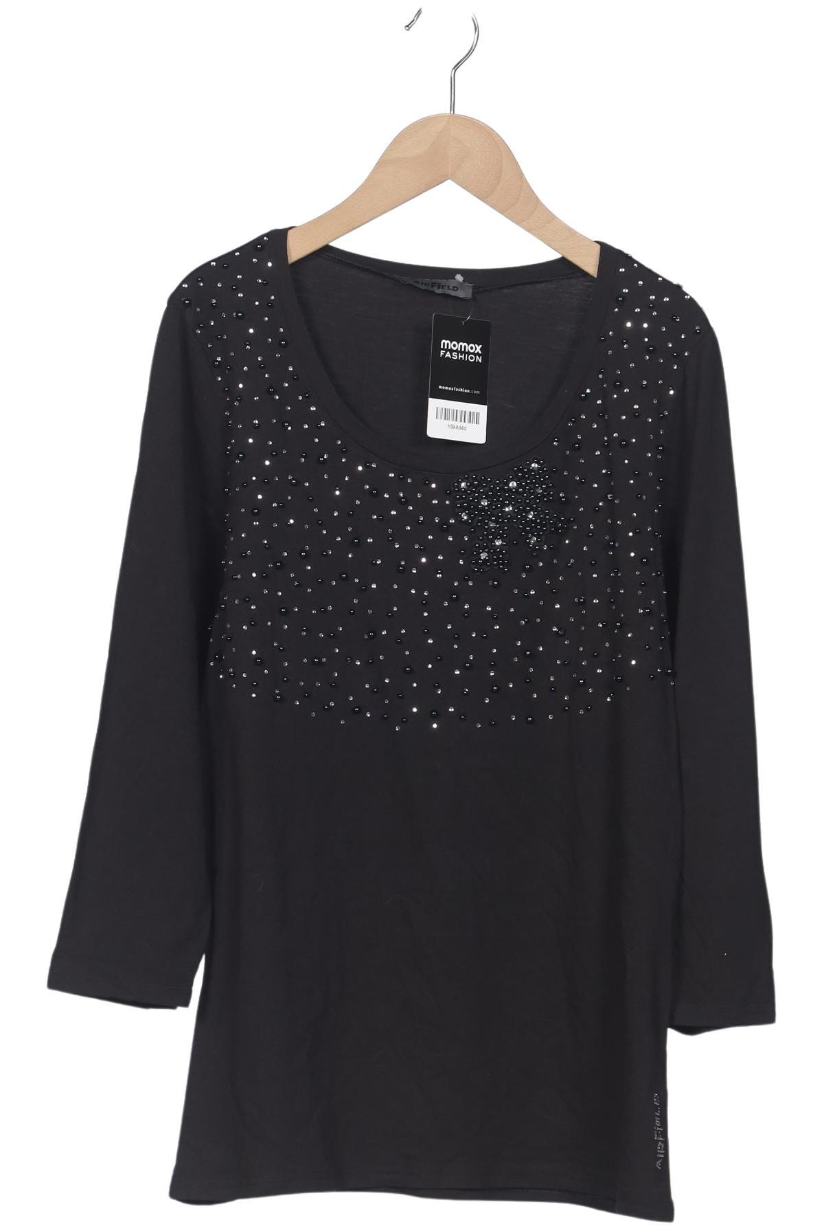 

Airfield Damen Langarmshirt, schwarz, Gr. 44