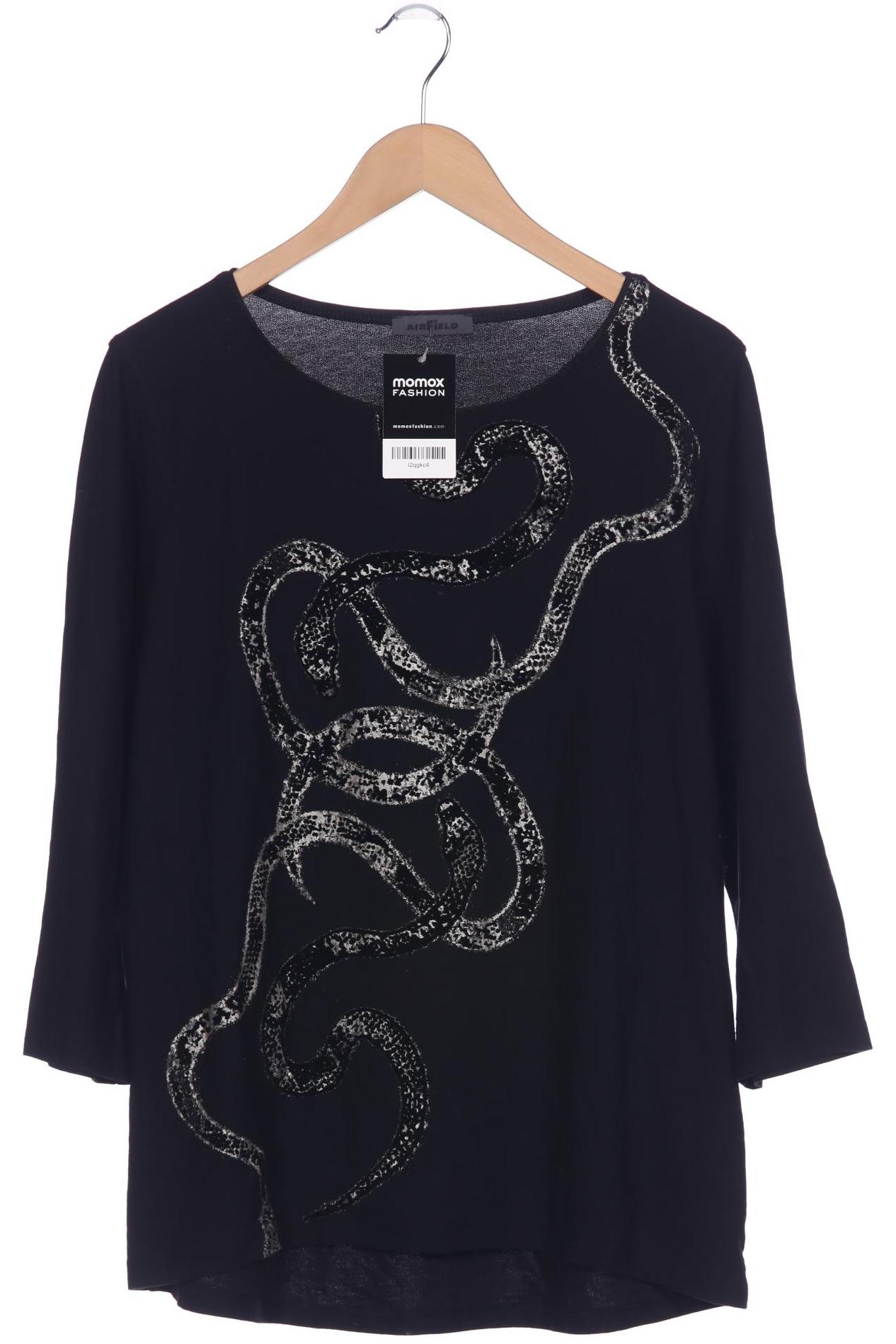 

Airfield Damen Langarmshirt, schwarz, Gr. 44