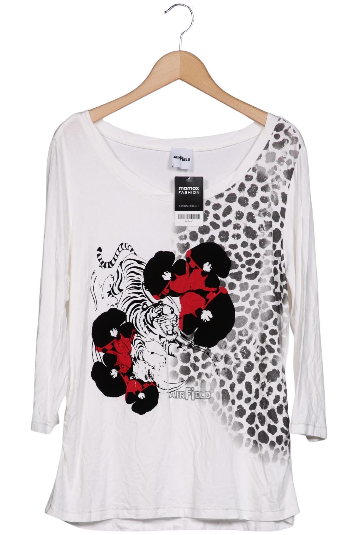 

Airfield Damen Langarmshirt, weiß, Gr. 42