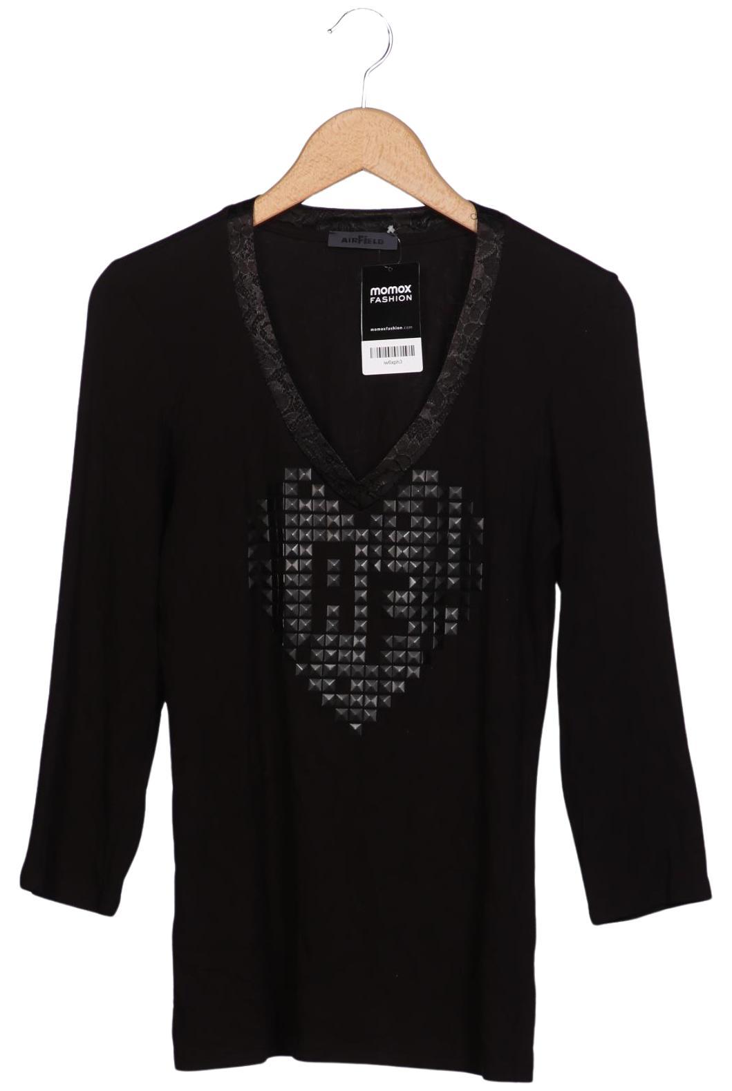 

Airfield Damen Langarmshirt, schwarz, Gr. 40