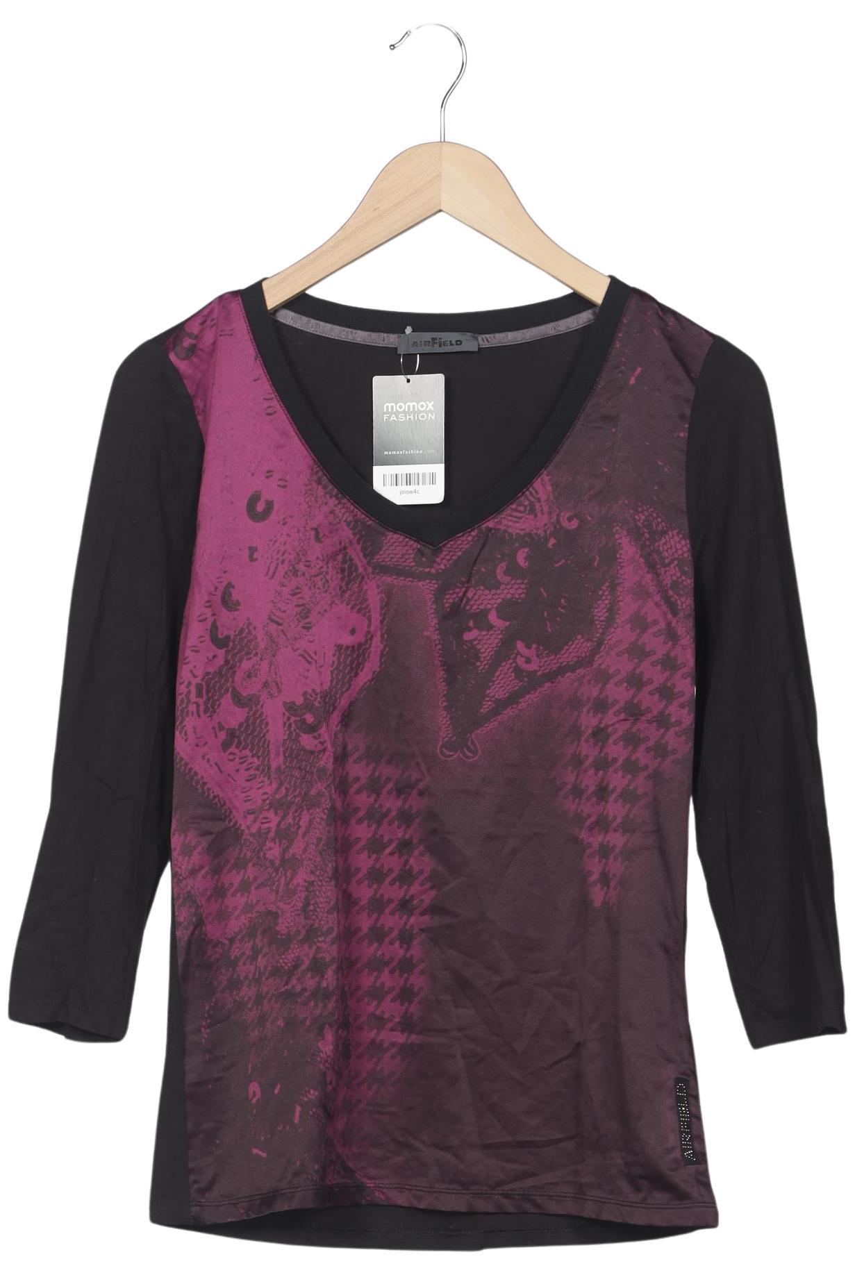 

Airfield Damen Langarmshirt, schwarz, Gr. 36