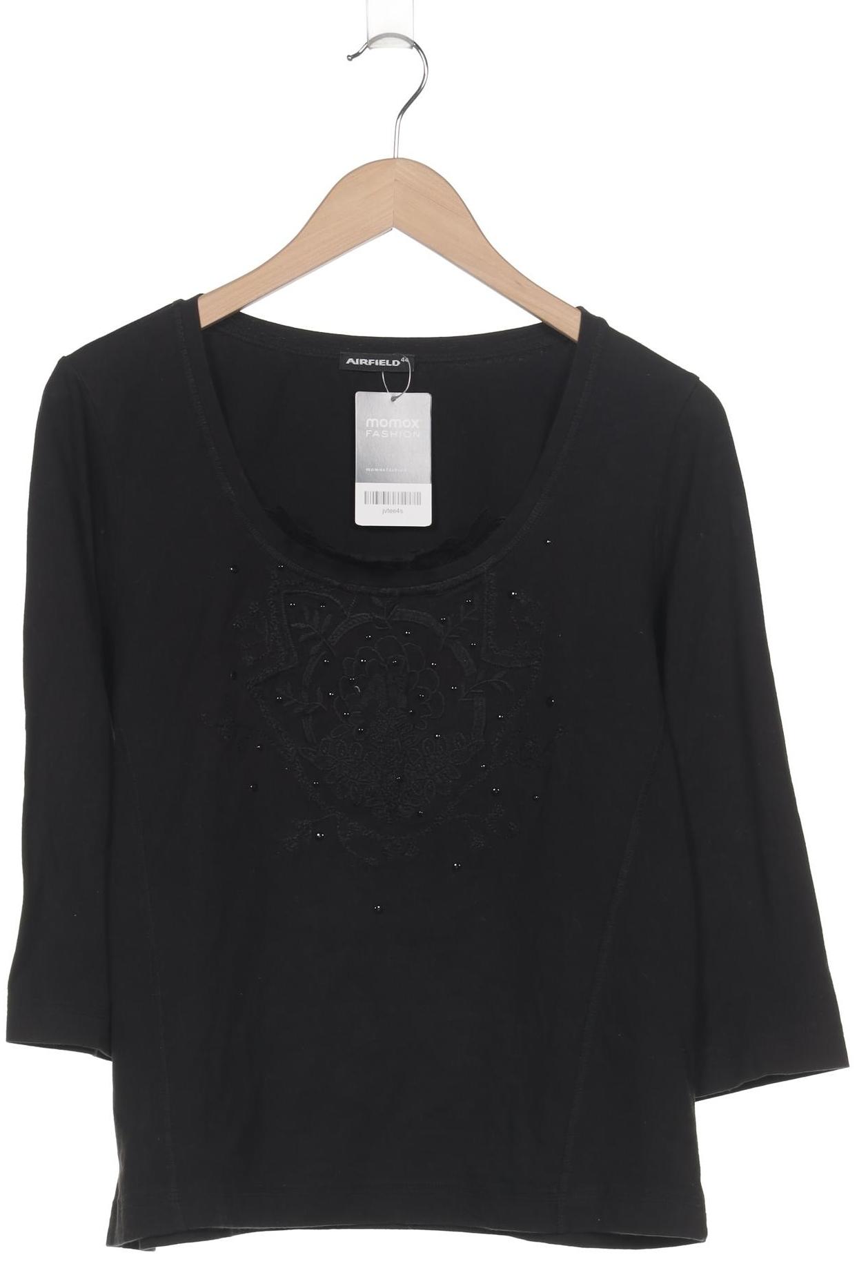 

Airfield Damen Langarmshirt, schwarz, Gr. 44