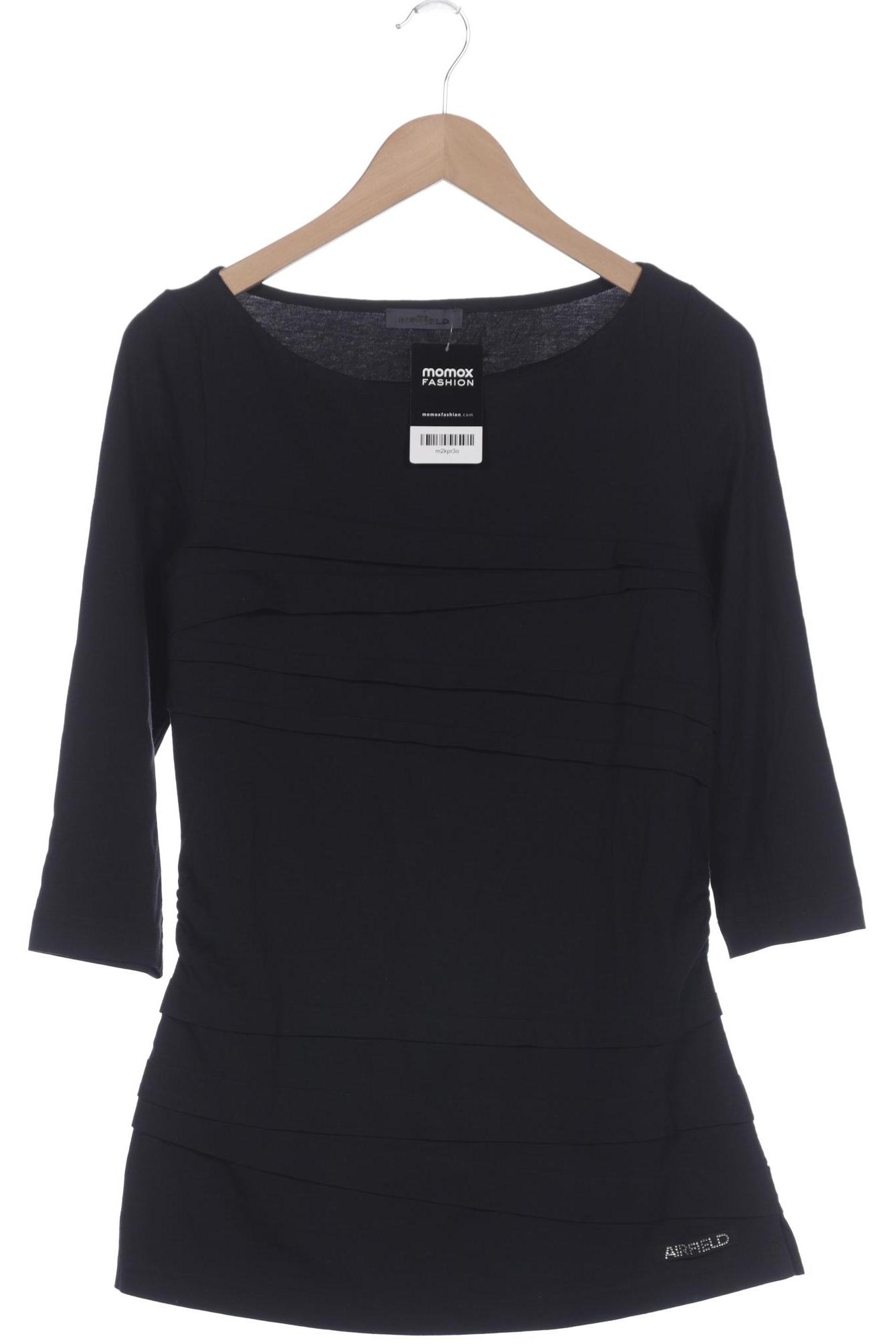 

Airfield Damen Langarmshirt, schwarz, Gr. 40