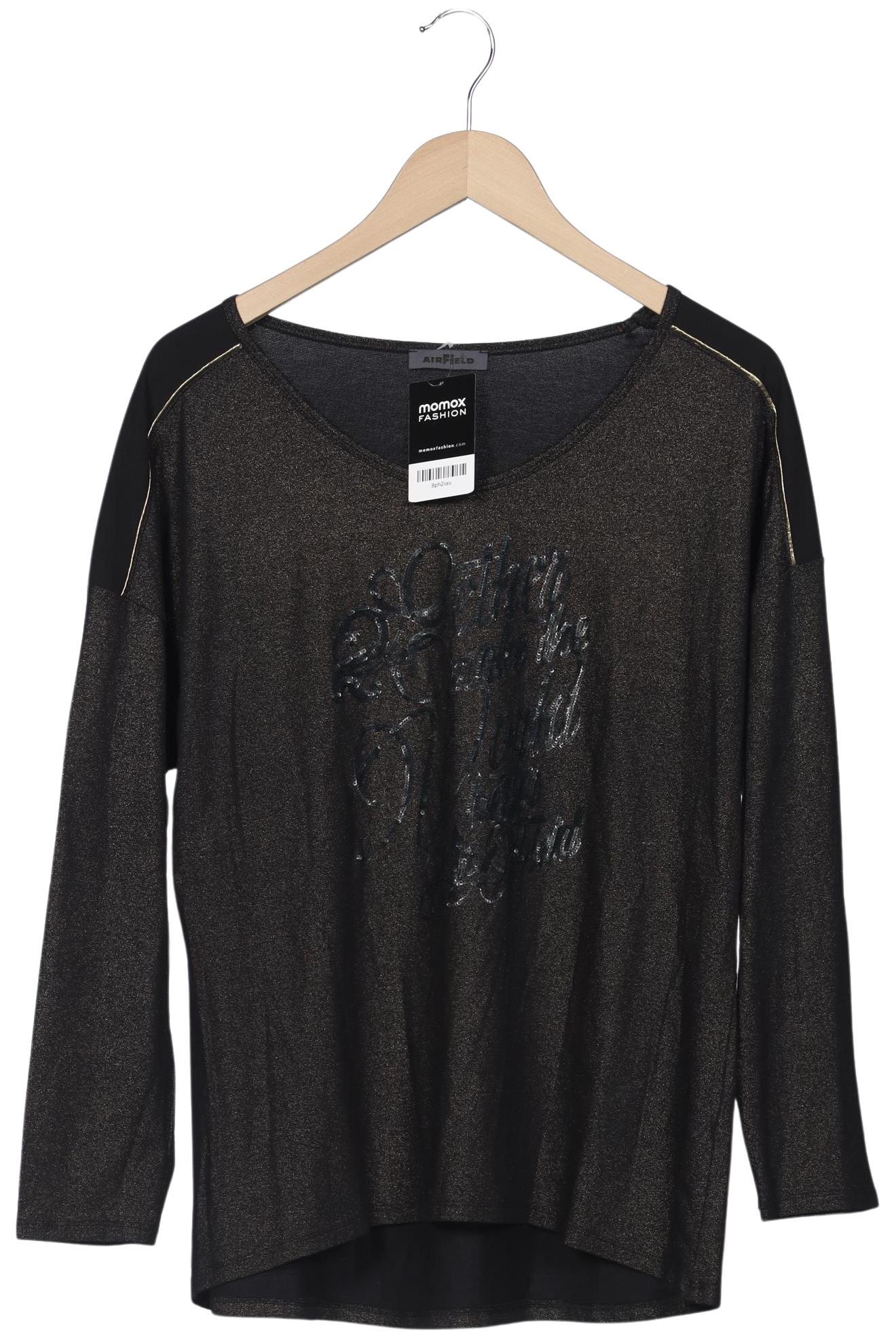 

Airfield Damen Langarmshirt, schwarz, Gr. 46