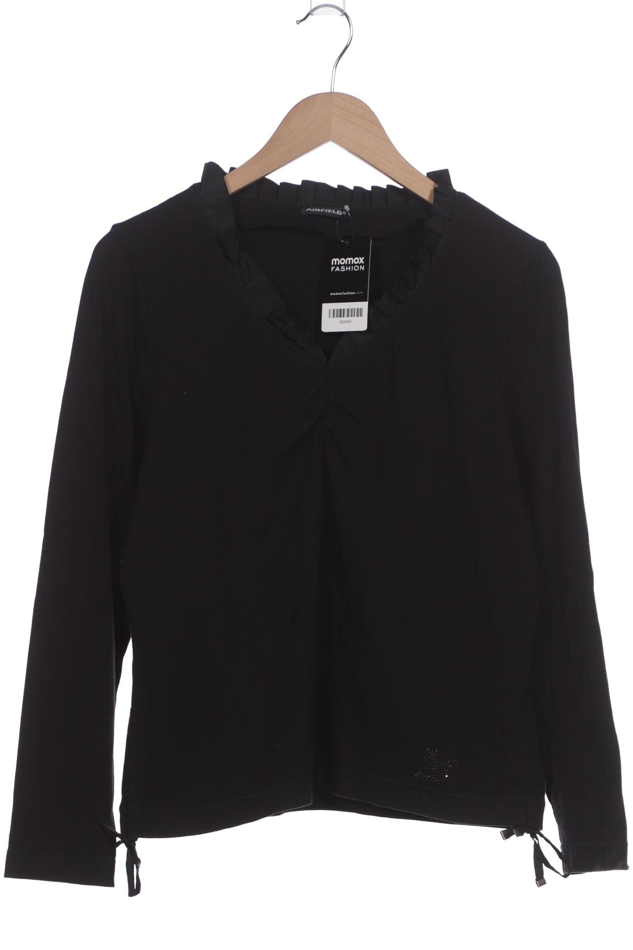 

Airfield Damen Langarmshirt, schwarz, Gr. 42