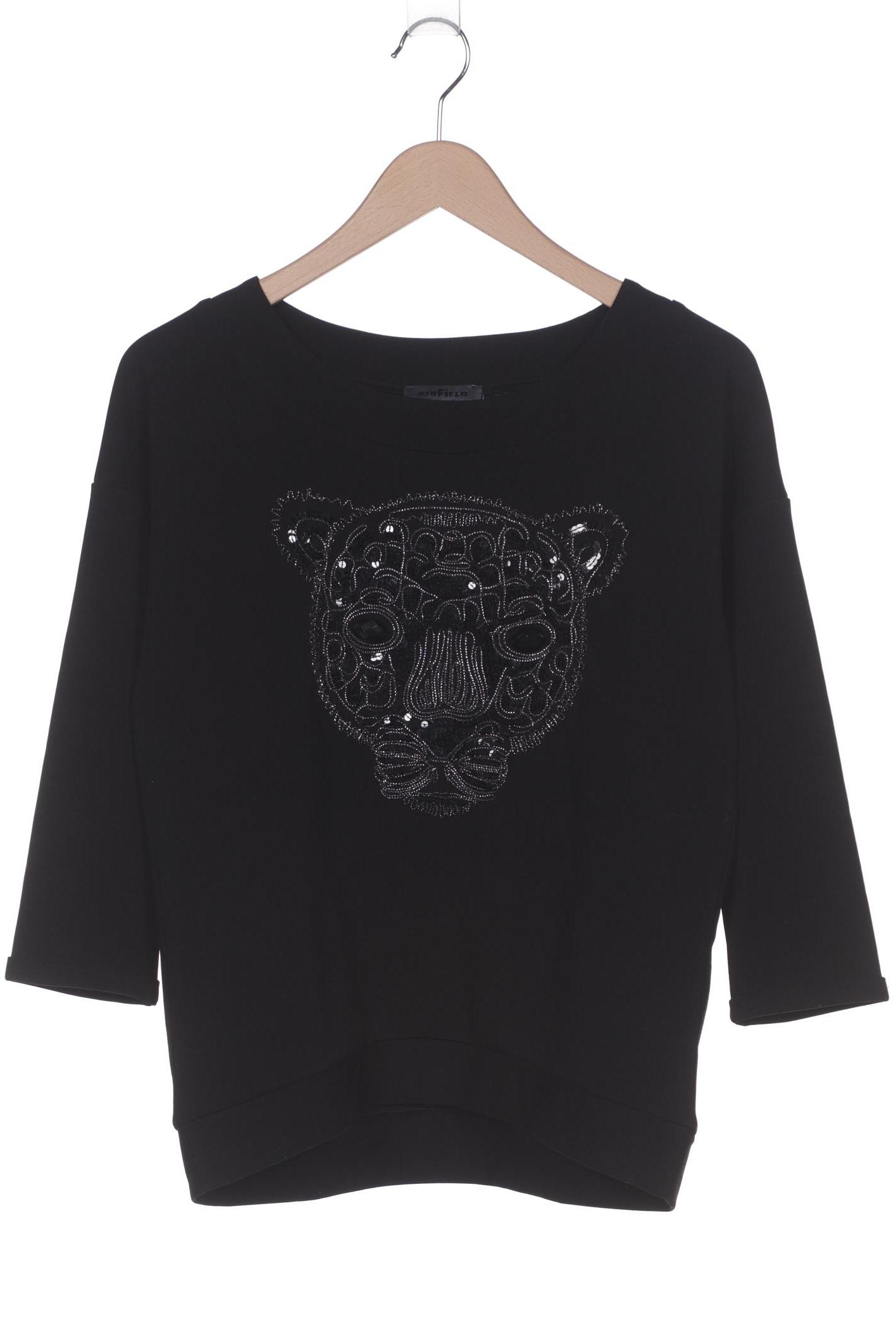 

Airfield Damen Langarmshirt, schwarz, Gr. 36