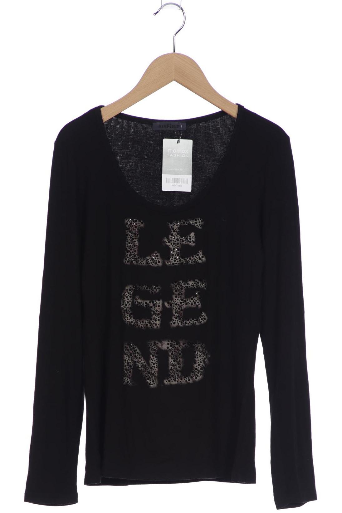 

Airfield Damen Langarmshirt, schwarz, Gr. 36