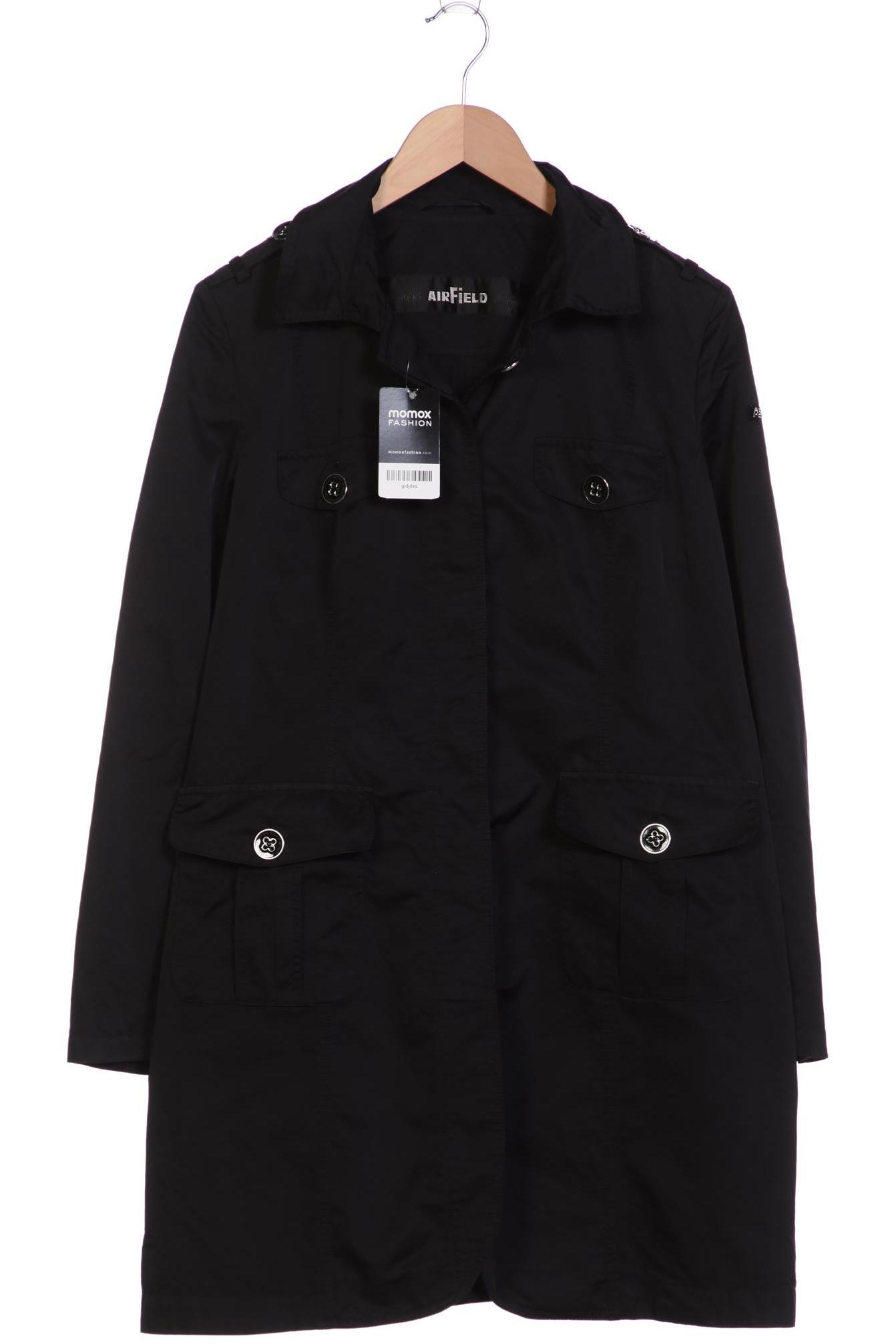 

Airfield Damen Mantel, schwarz