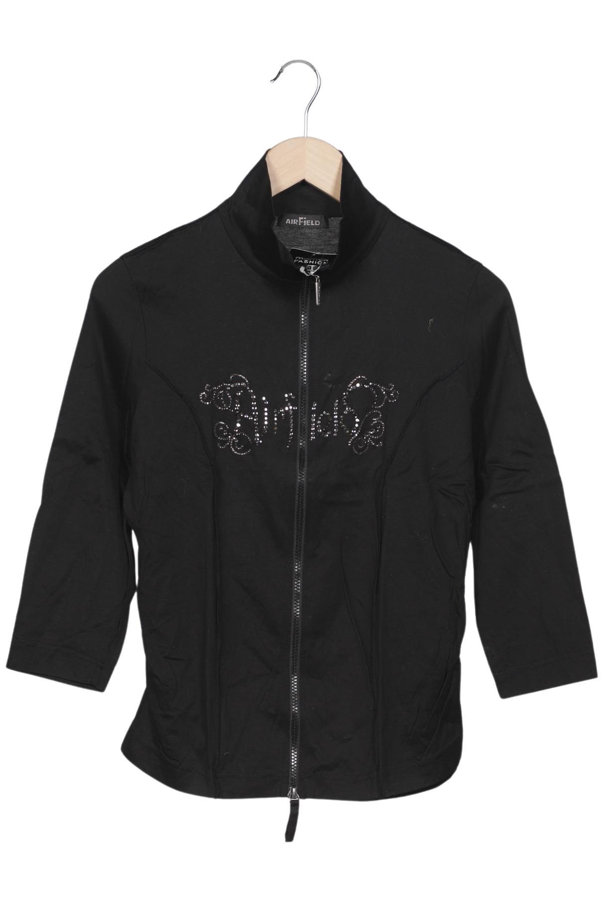 

Airfield Damen Strickjacke, schwarz, Gr. 38