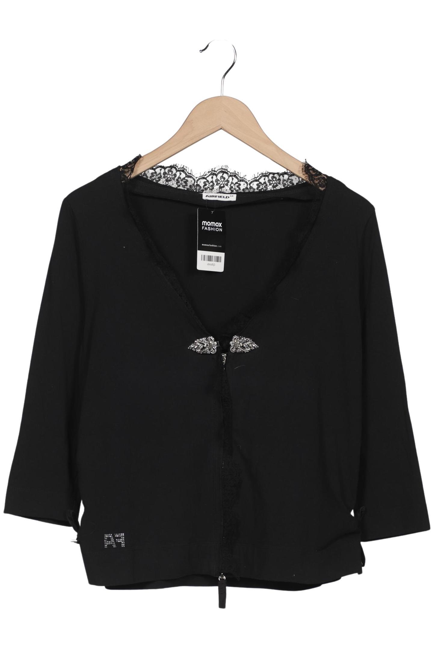 

Airfield Damen Strickjacke, schwarz, Gr. 44