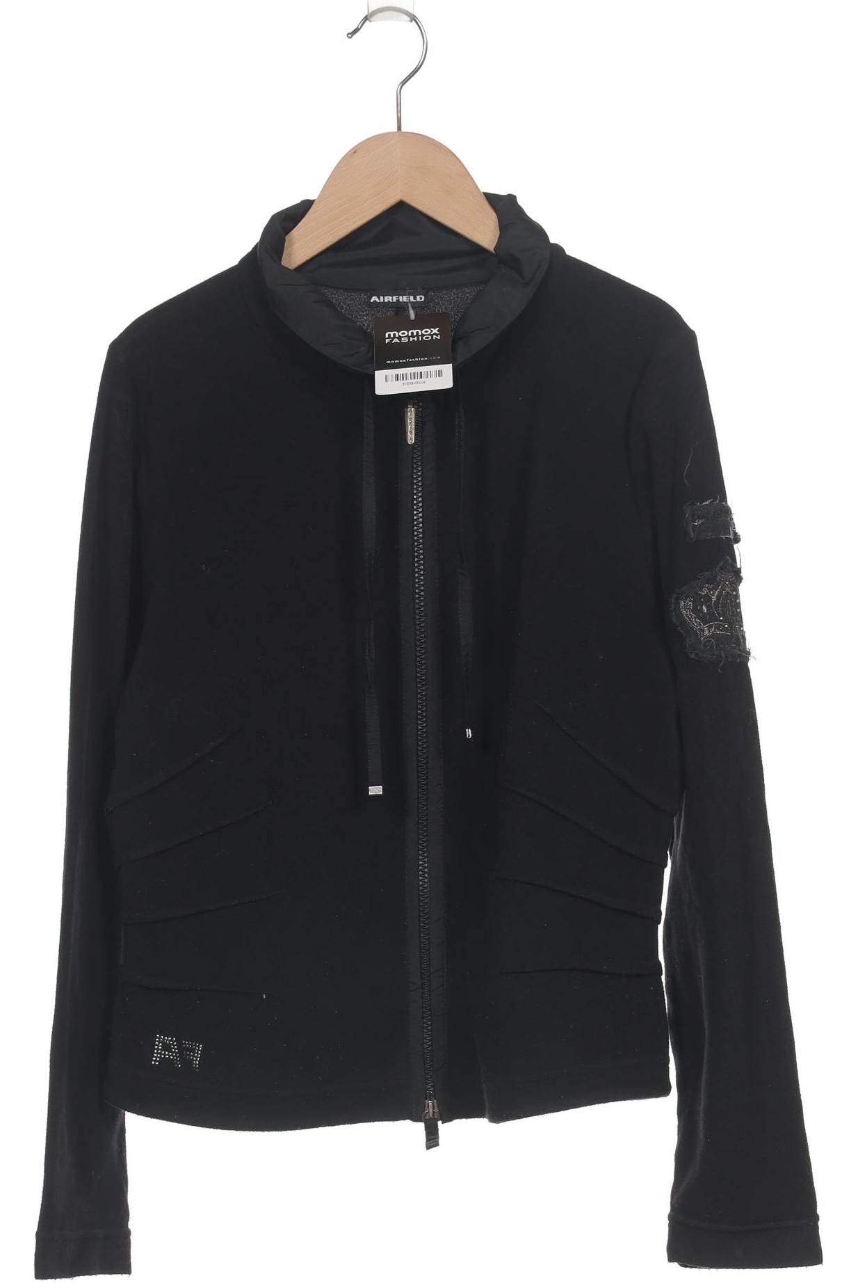 

Airfield Damen Strickjacke, schwarz, Gr. 40