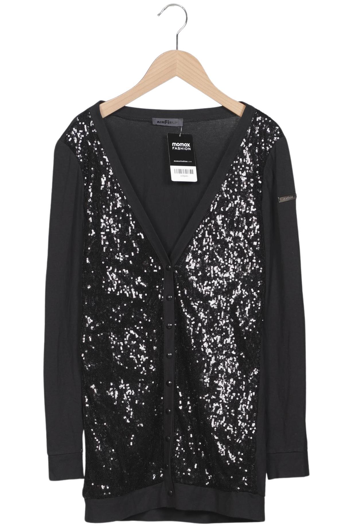 

Airfield Damen Strickjacke, schwarz, Gr. 36