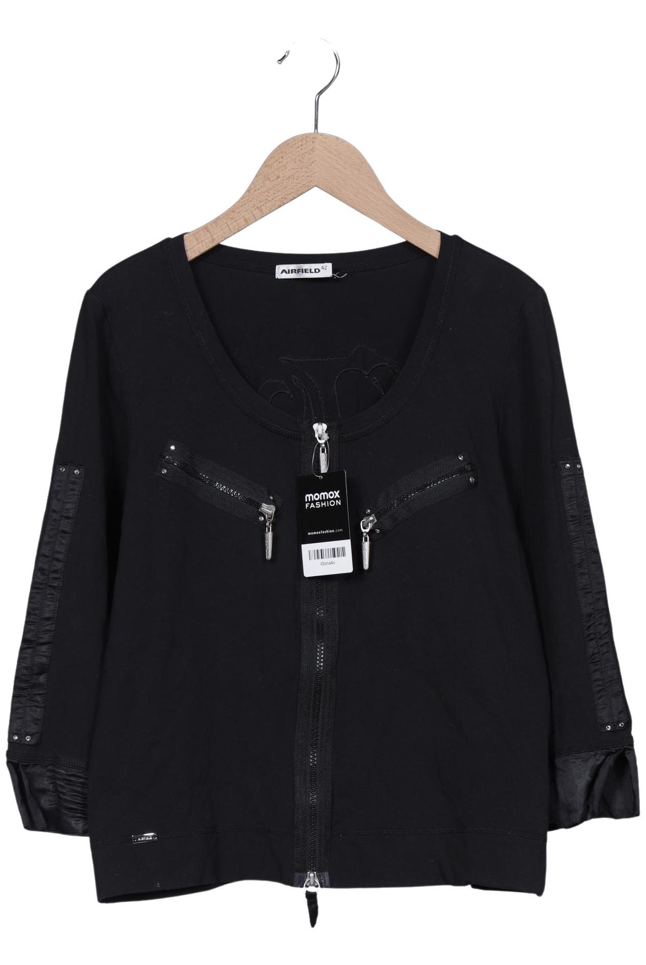 

Airfield Damen Strickjacke, schwarz, Gr. 42