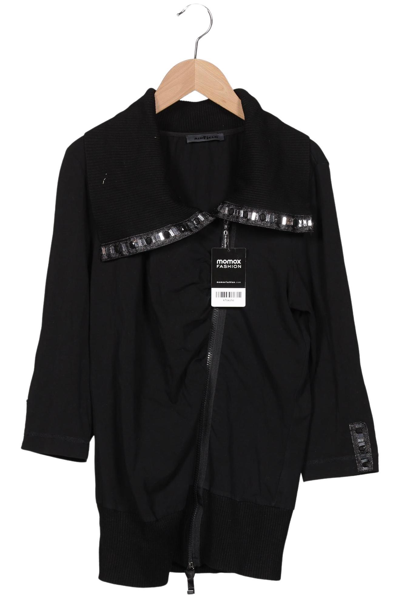 

Airfield Damen Strickjacke, schwarz, Gr. 40