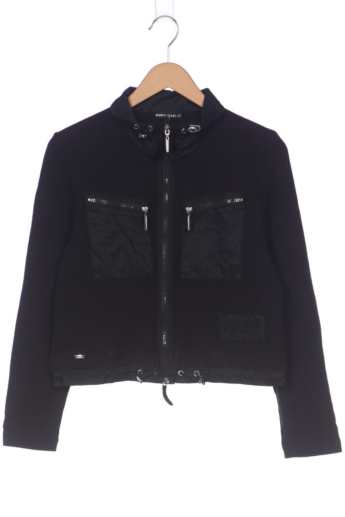 

Airfield Damen Strickjacke, schwarz, Gr. 40