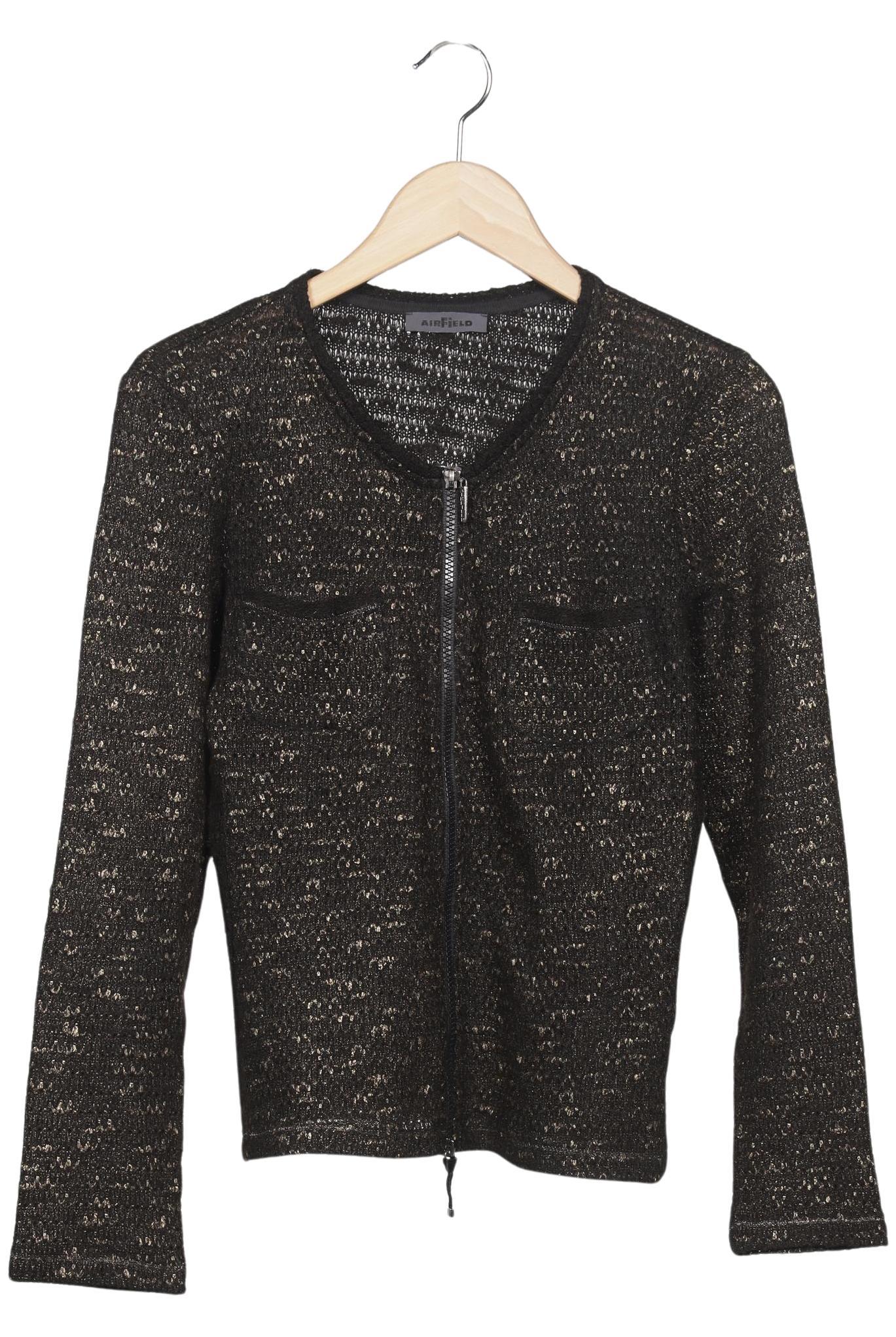 

Airfield Damen Strickjacke, schwarz, Gr. 38