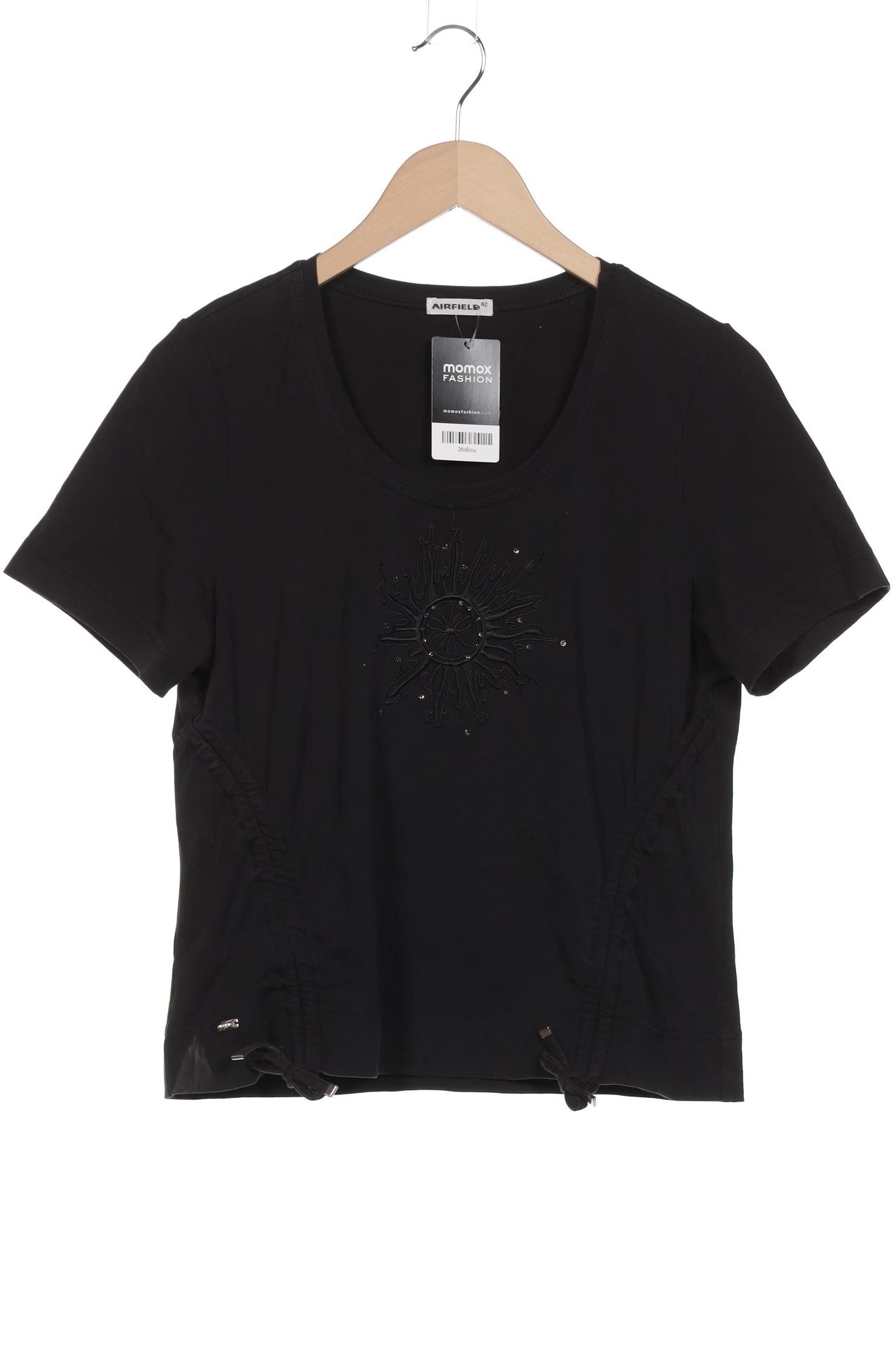 

Airfield Damen T-Shirt, schwarz, Gr. 42